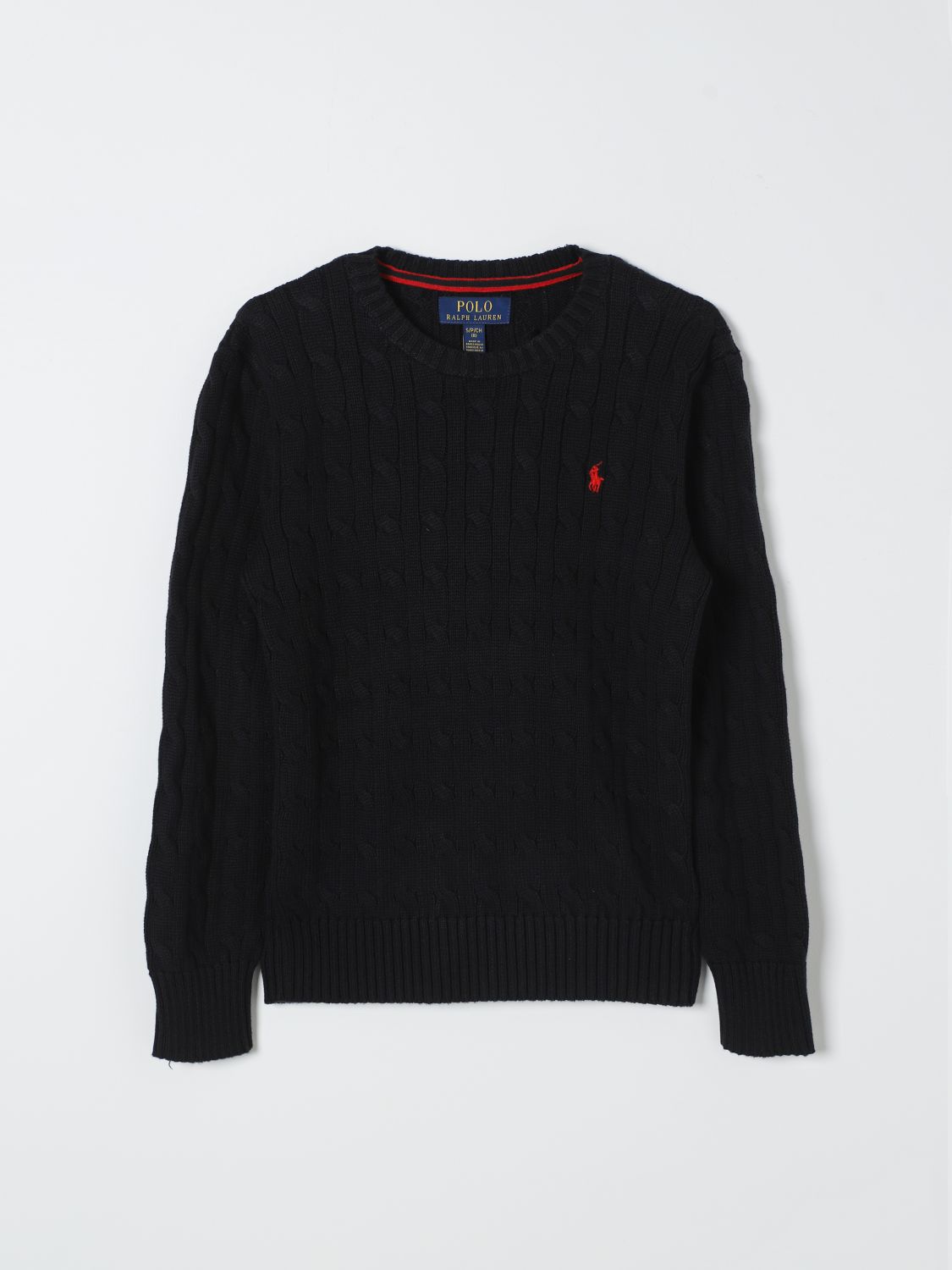 Shop Polo Ralph Lauren Sweater  Kids Color Black In Schwarz