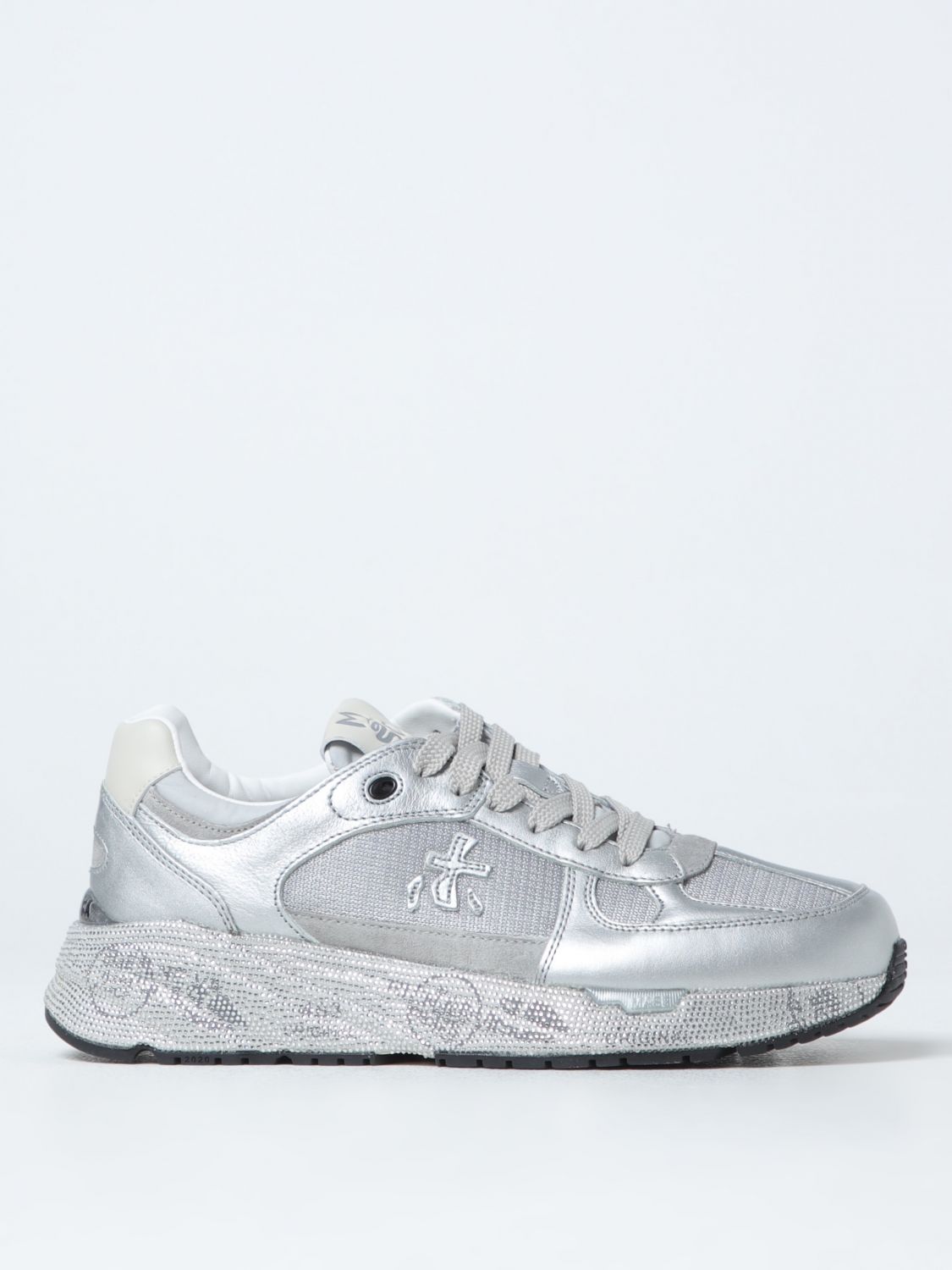 Premiata Sneakers  Woman Color Silver In Silber