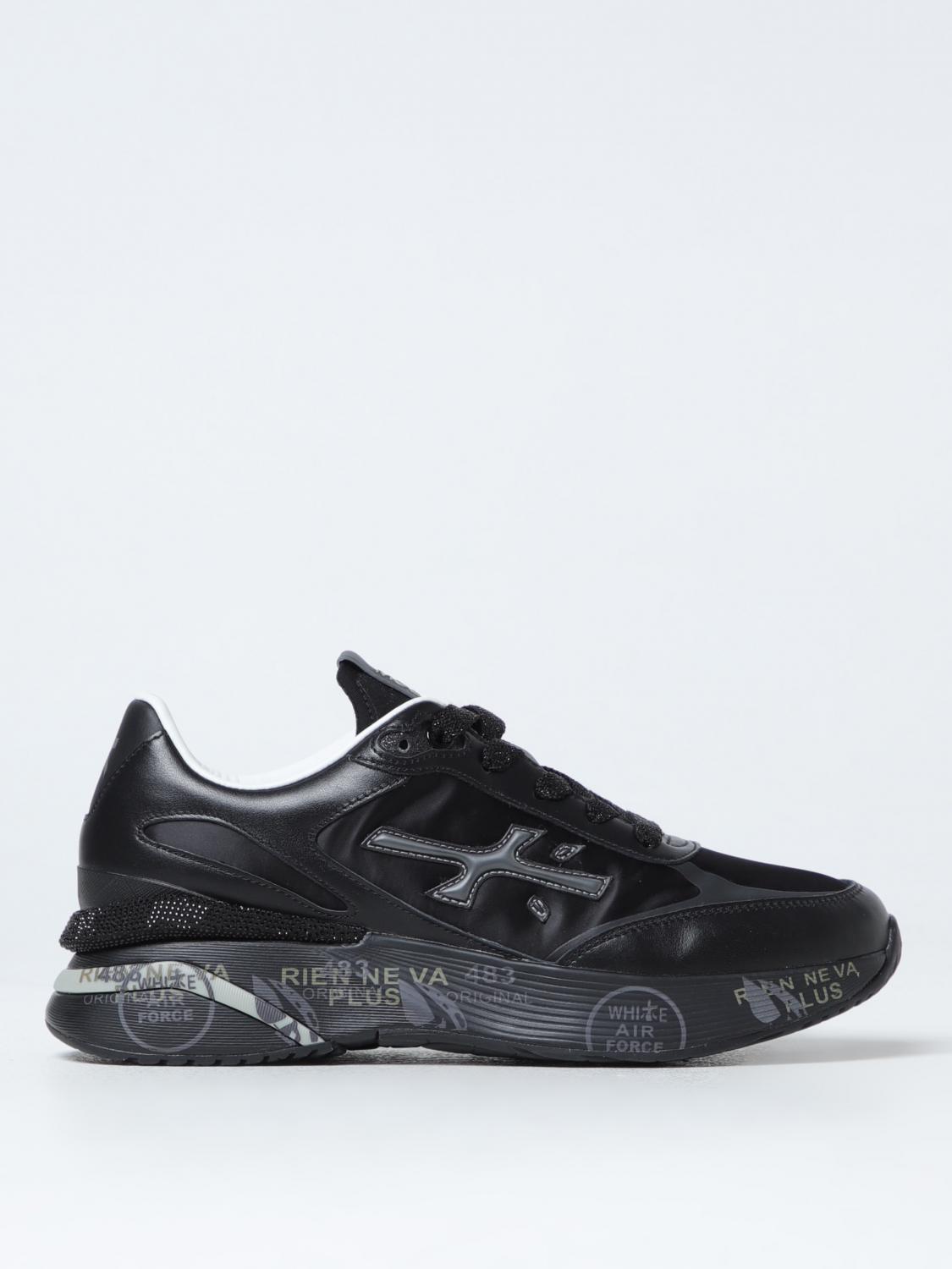 Premiata Sneakers  Woman Color Black In 黑色