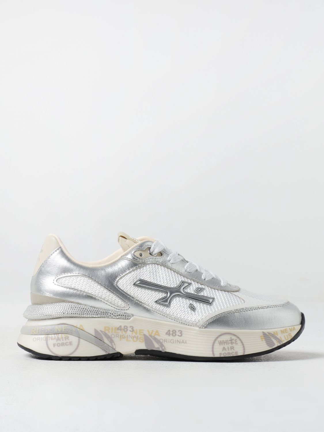 PREMIATA SNEAKERS PREMIATA WOMAN COLOR SILVER 418871061