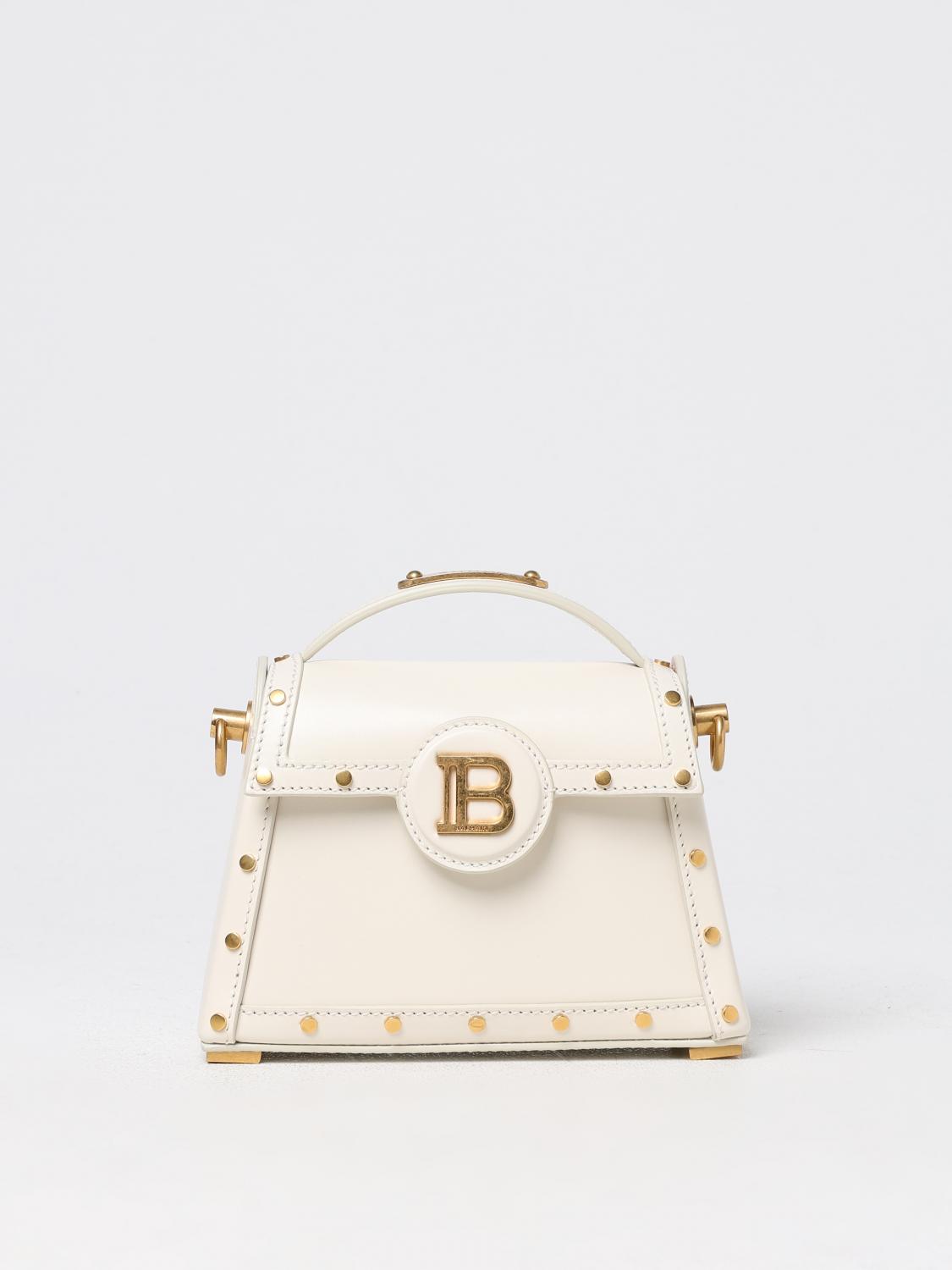BALMAIN MINI BAG BALMAIN WOMAN COLOR WHITE 418968001
