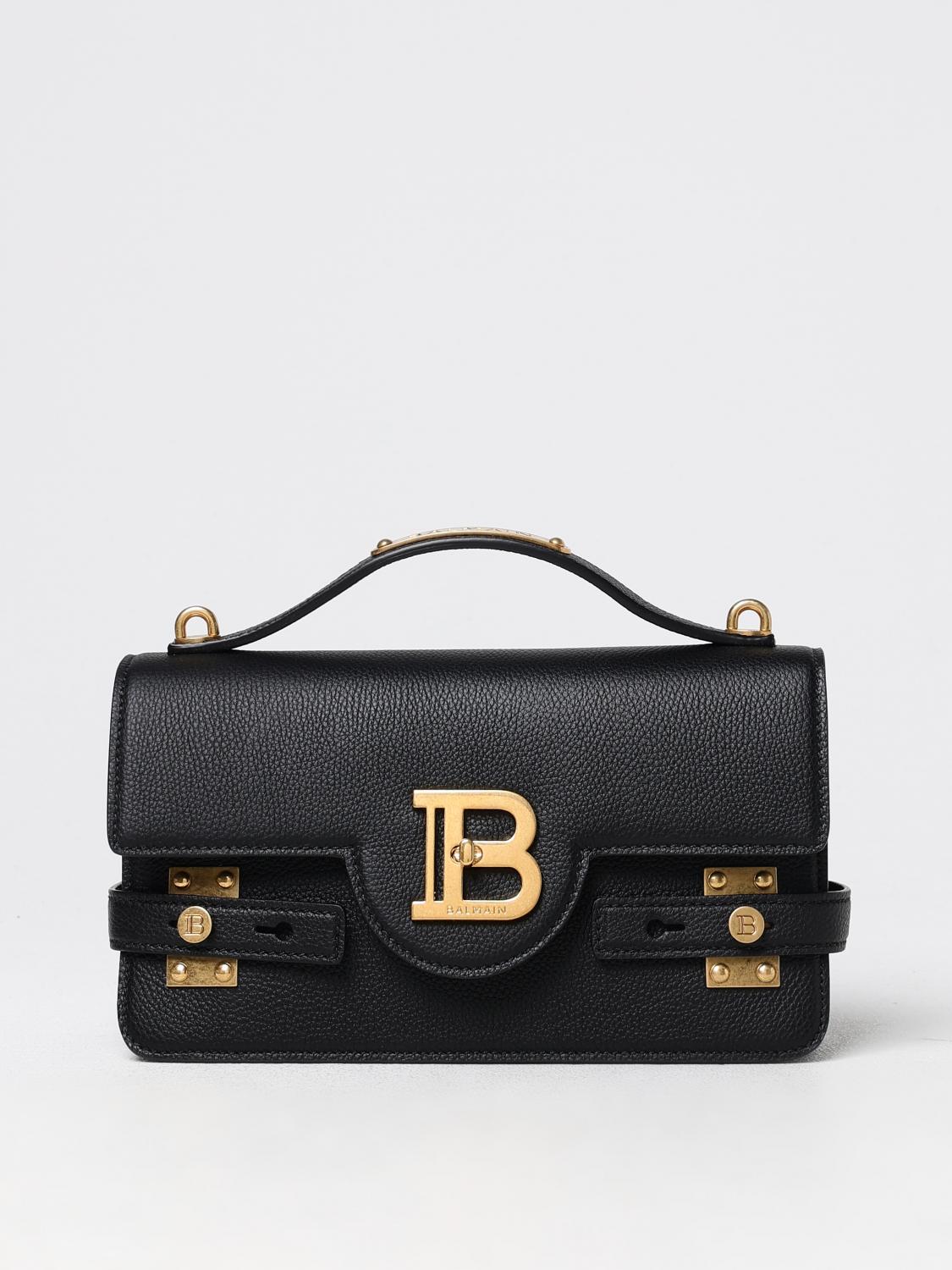 Shop Balmain Crossbody Bags  Woman Color Black