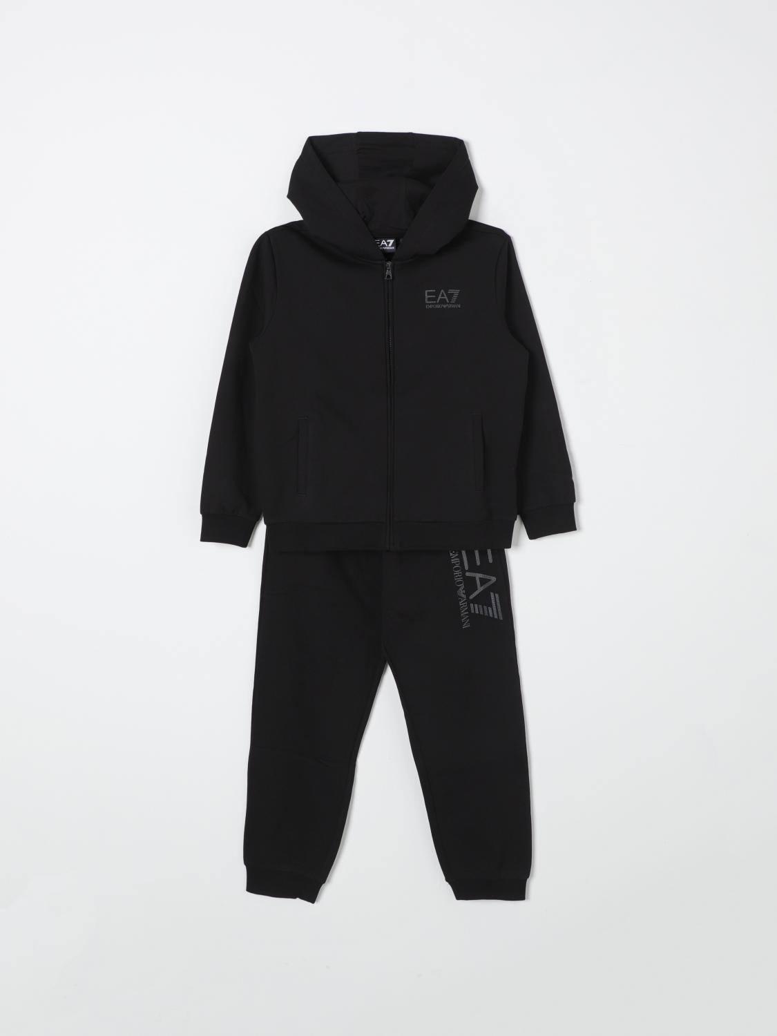 Shop Ea7 Clothing Set  Kids Color Black