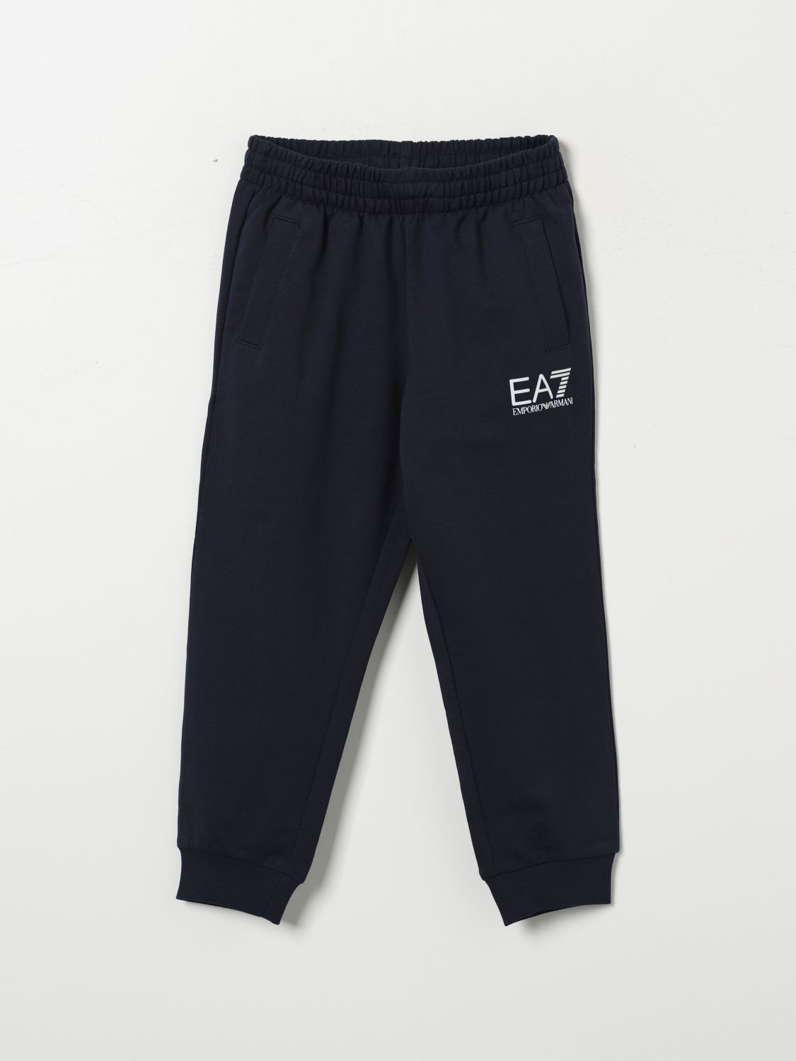 Ea7 Pants  Kids Color Blue In Blau