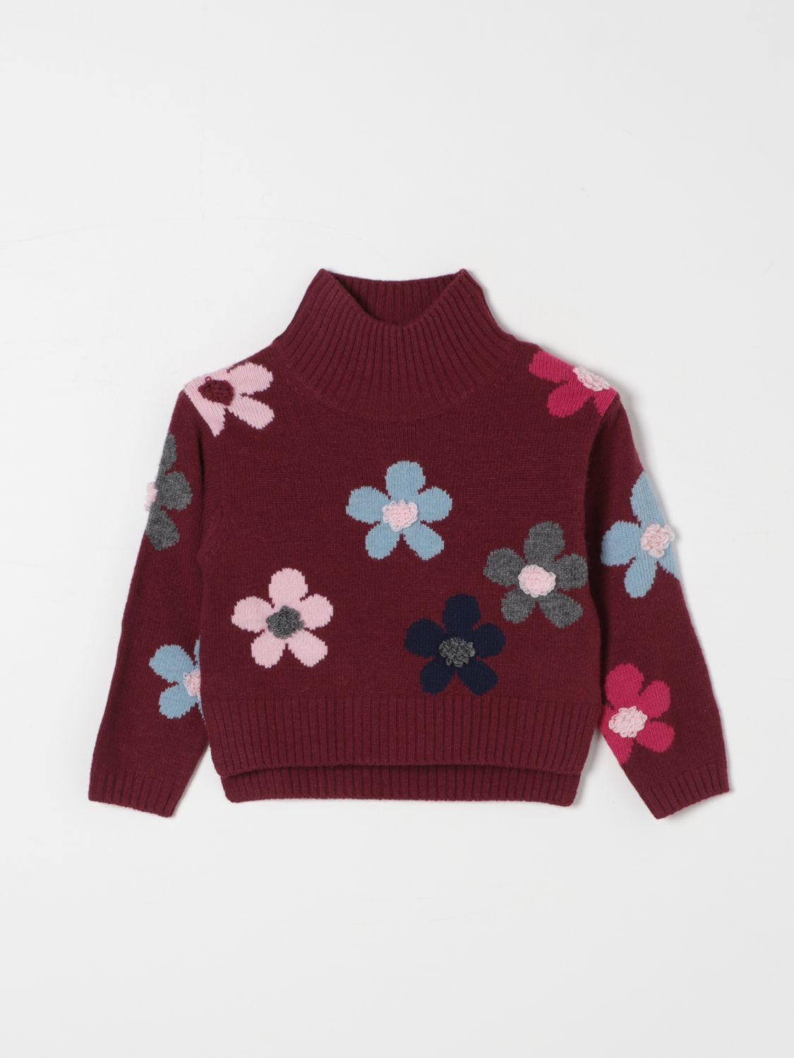 Il Gufo Sweater  Kids Color Burgundy In Burgunderrot