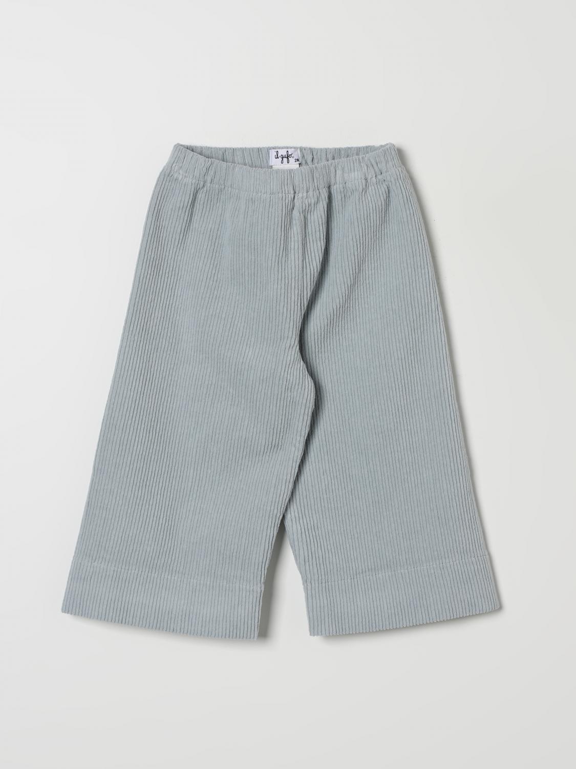 Shop Il Gufo Pants  Kids Color Ice