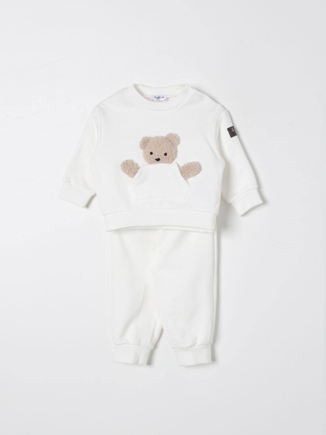 Shop Il Gufo Tracksuits  Kids Color White In Weiss