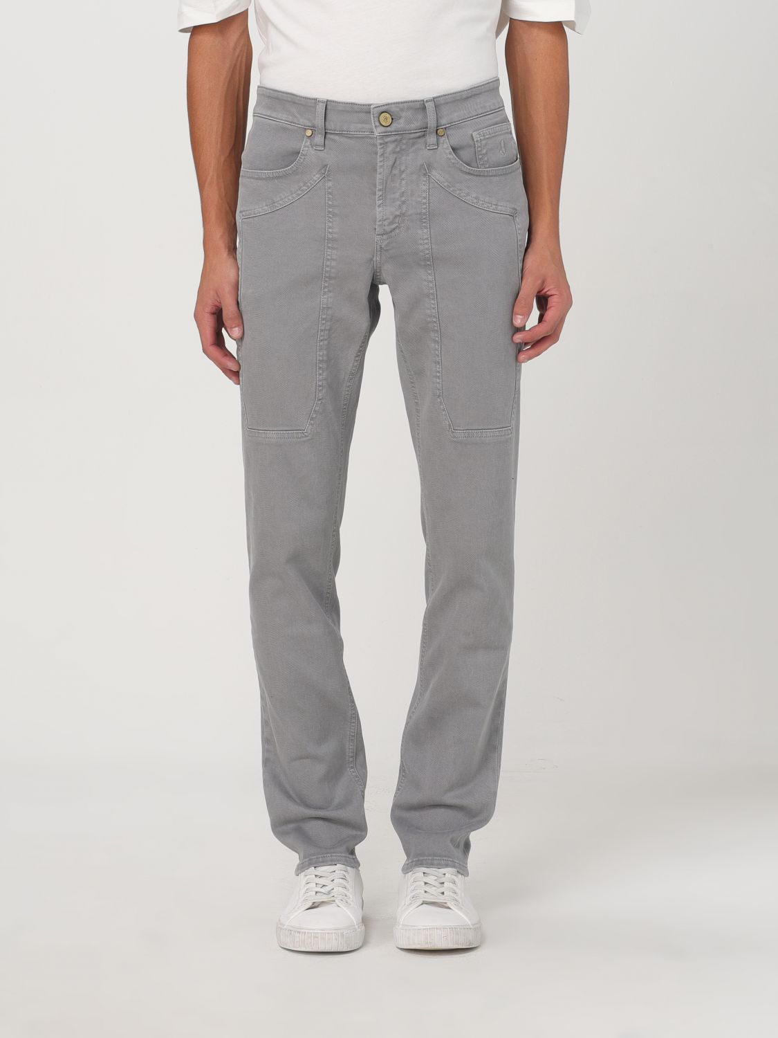 Jeckerson Pants  Men Color Grey In Grau