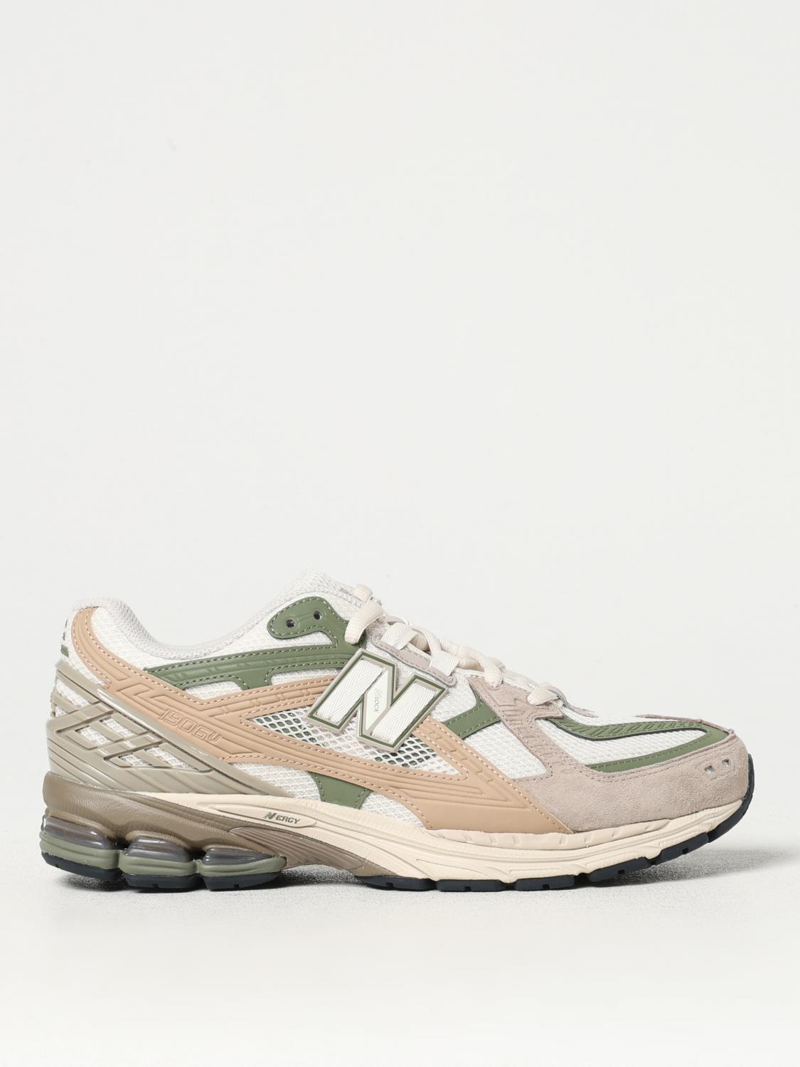 Shop New Balance Sneakers Men Color White
