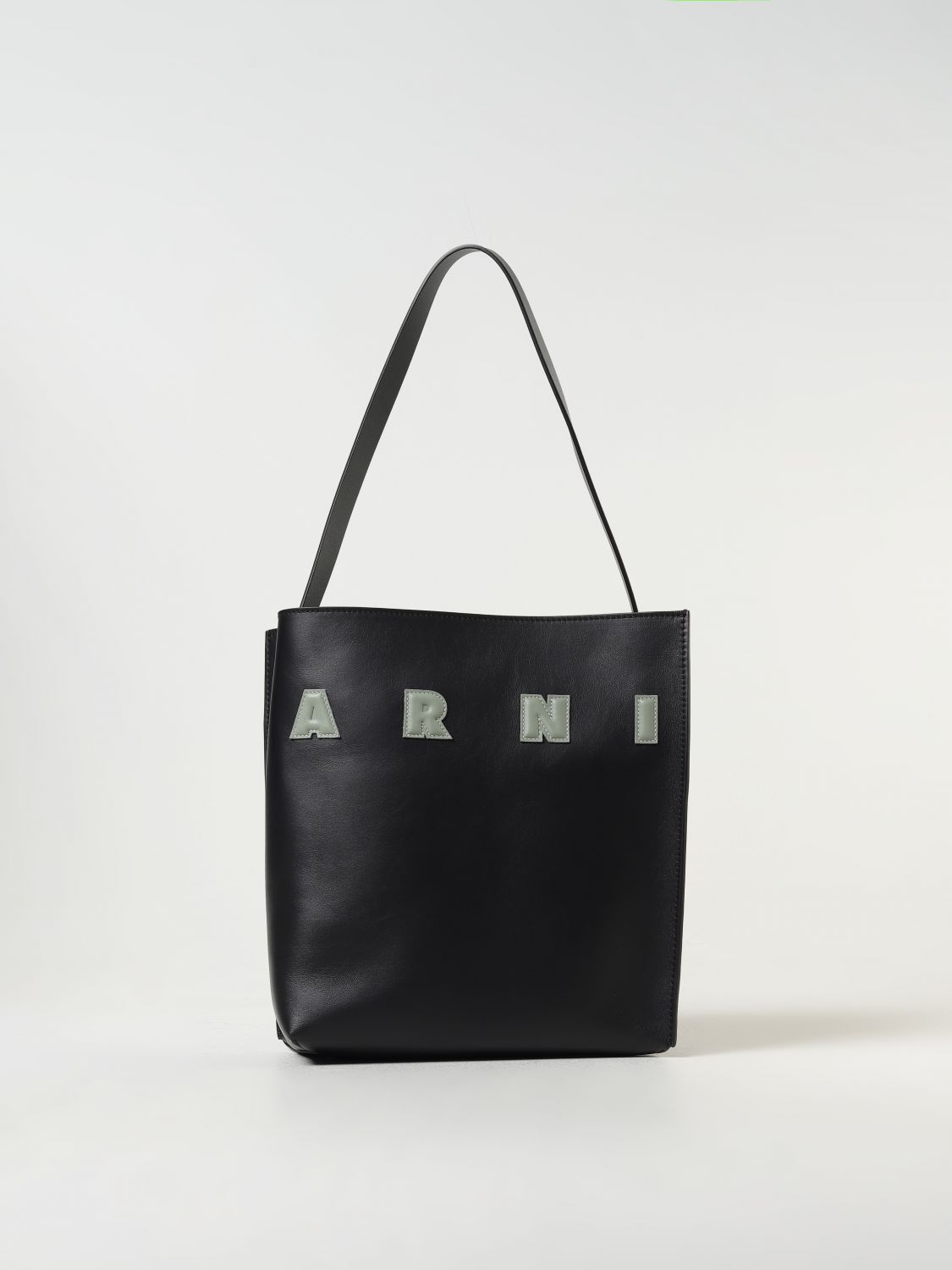 Shop Marni Shoulder Bag  Woman Color Black 1