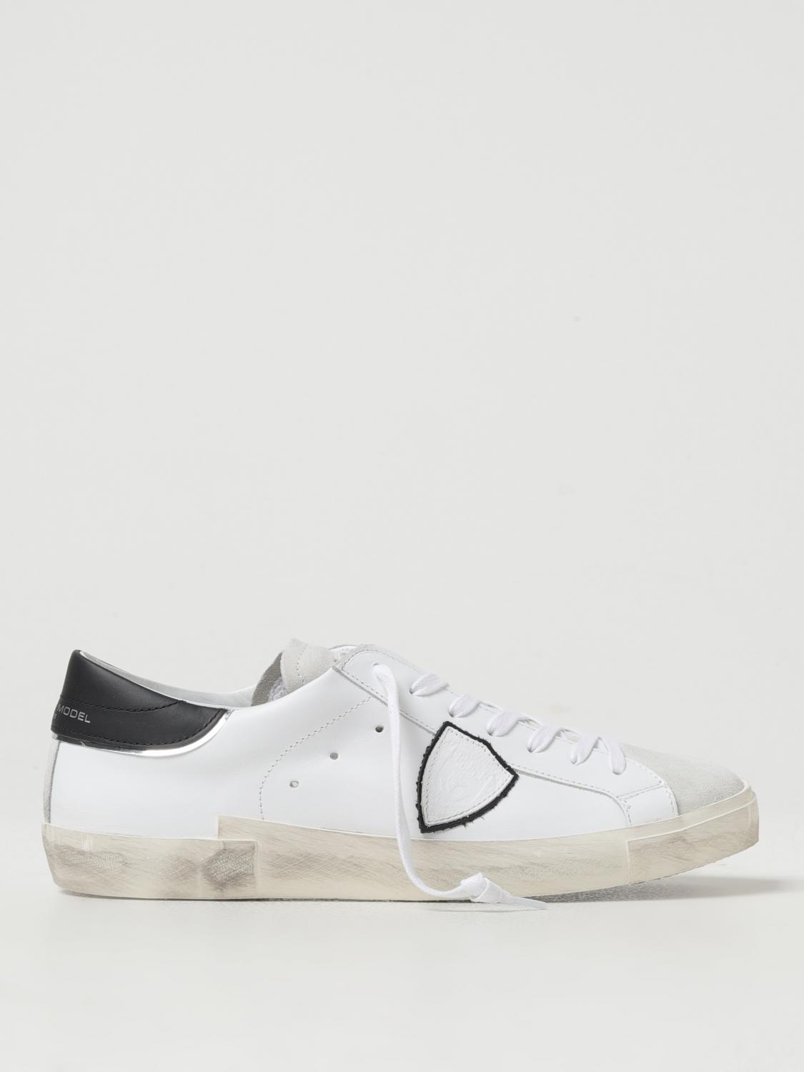 Shop Philippe Model Sneakers  Men Color White In Weiss