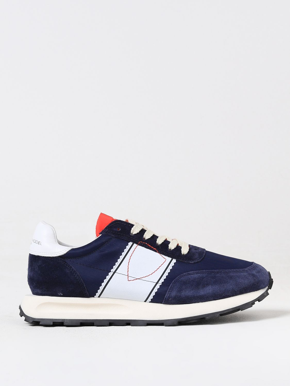 Shop Philippe Model Sneakers  Men Color Blue In Blau