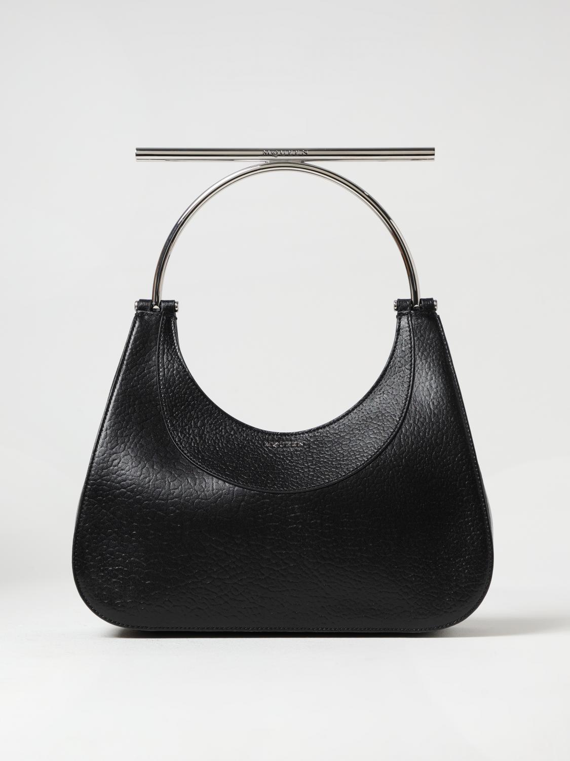 Alexander Mcqueen Shoulder Bag Mcqueen Woman Color Black In Black