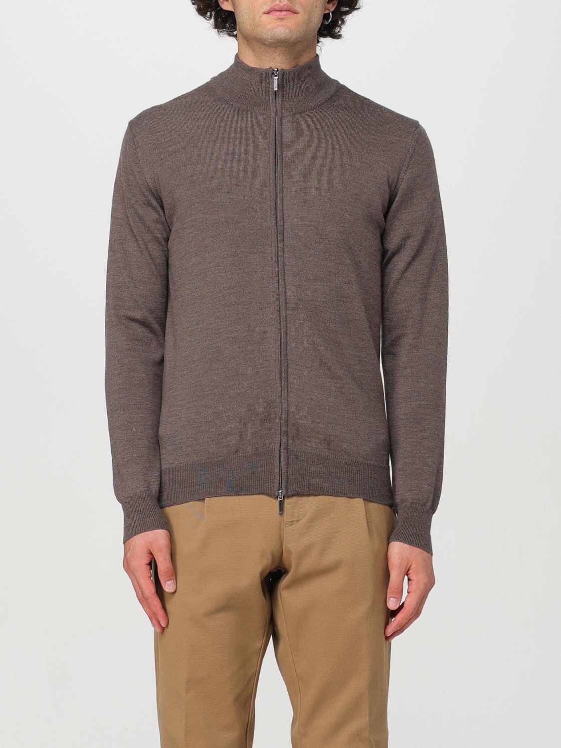 Shop Xc Cardigan  Men Color Dove Grey In Taubengrau