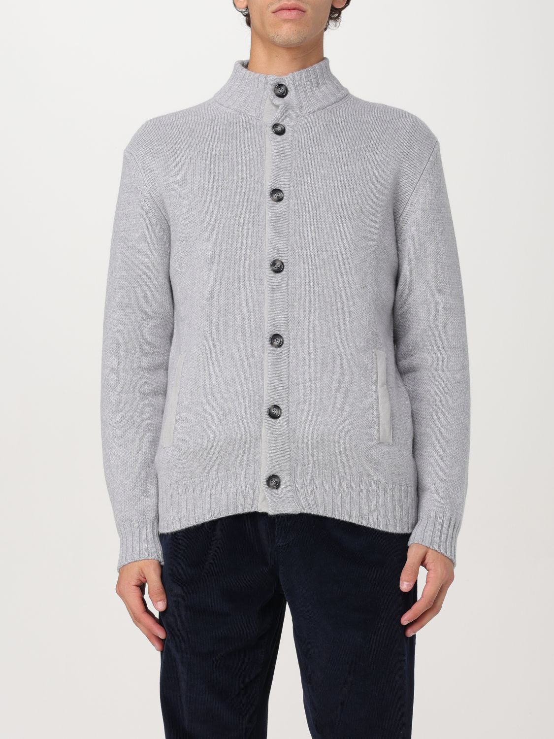 Shop Xc Sweater  Men Color Grey In Grau