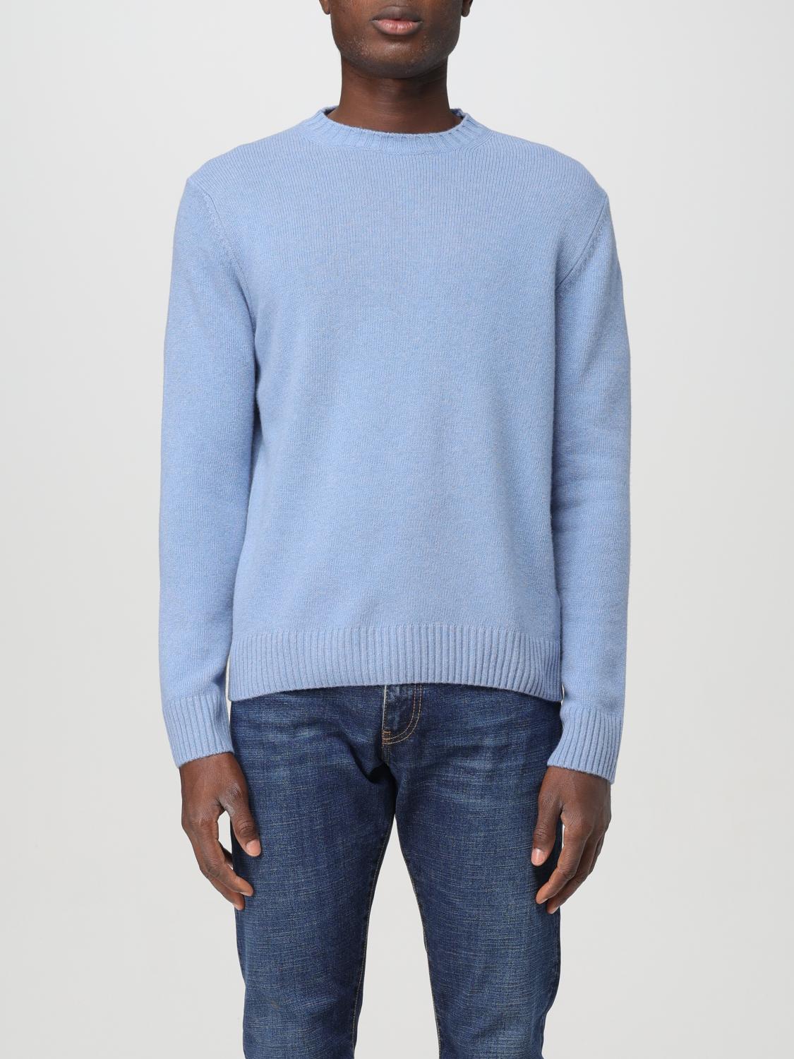 Shop Xc Sweater Men Color Sky Blue In Hellblau