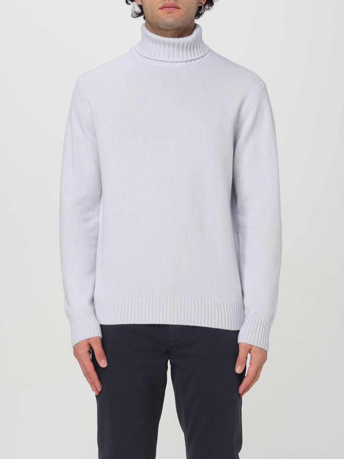 Xc Sweater Men Color Gnawed Blue In Hellblau