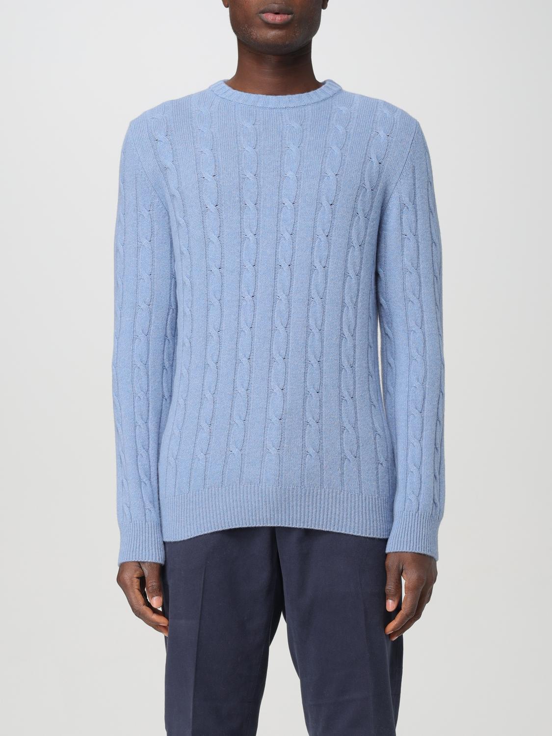 Shop Xc Sweater  Men Color Sky Blue In Hellblau