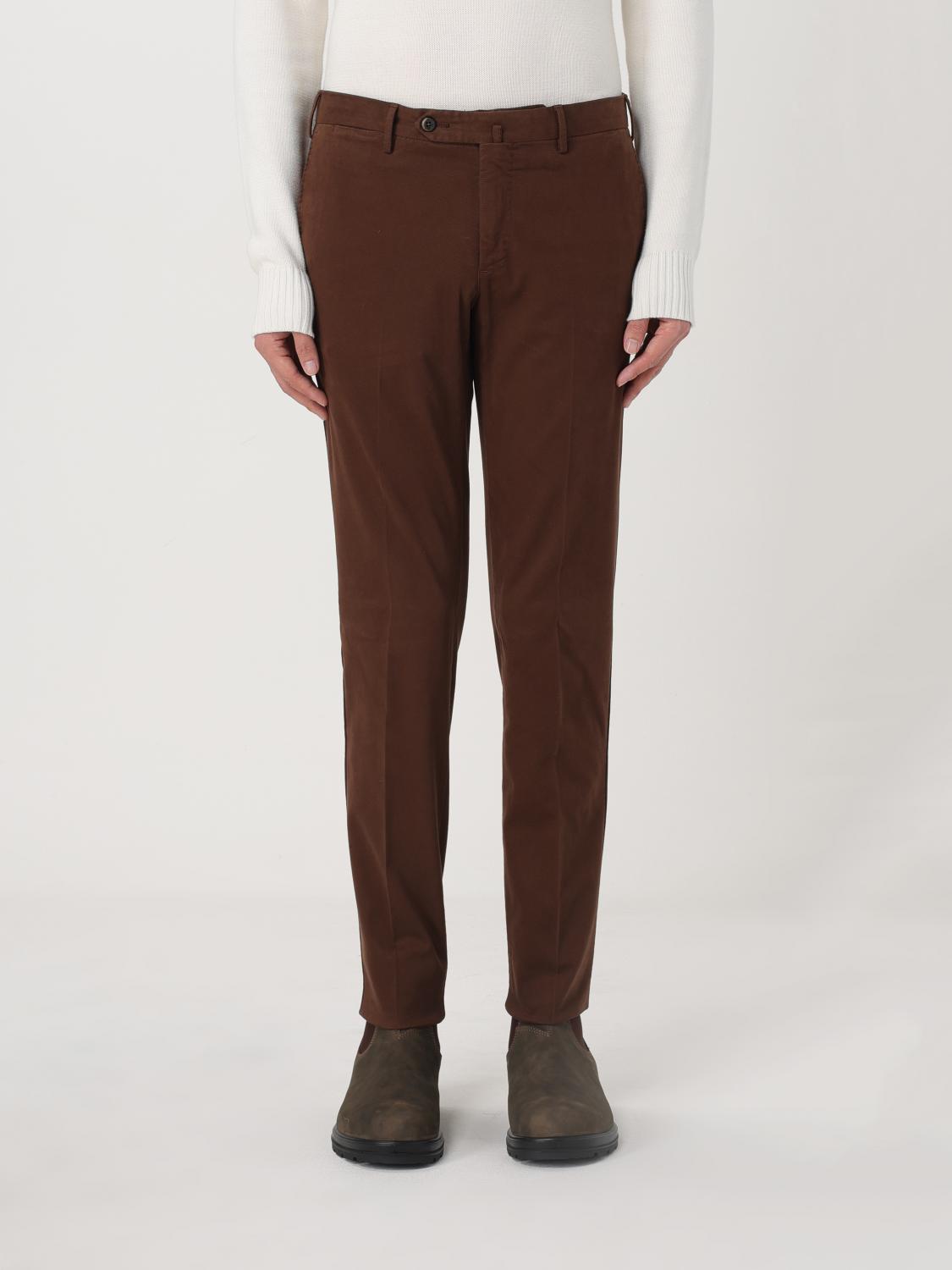 Pt Torino Pants Men Color Coffee In Kaffee Braun