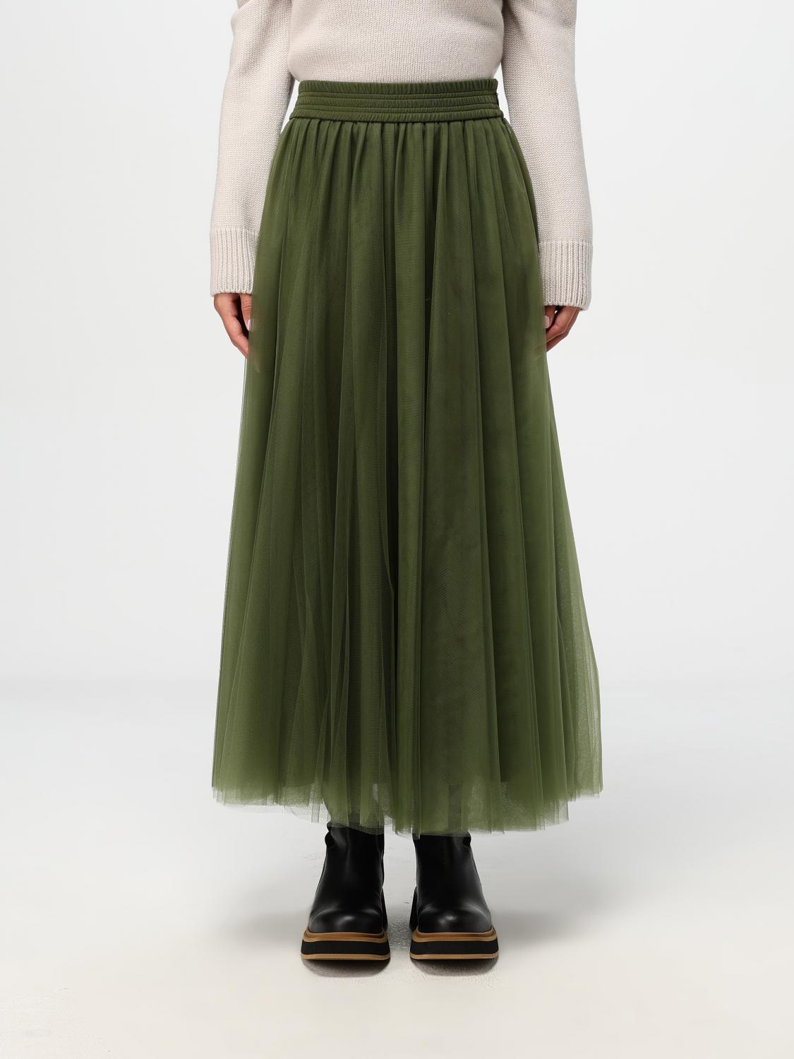 Fabiana Filippi Long Tulle Skirt In Grün