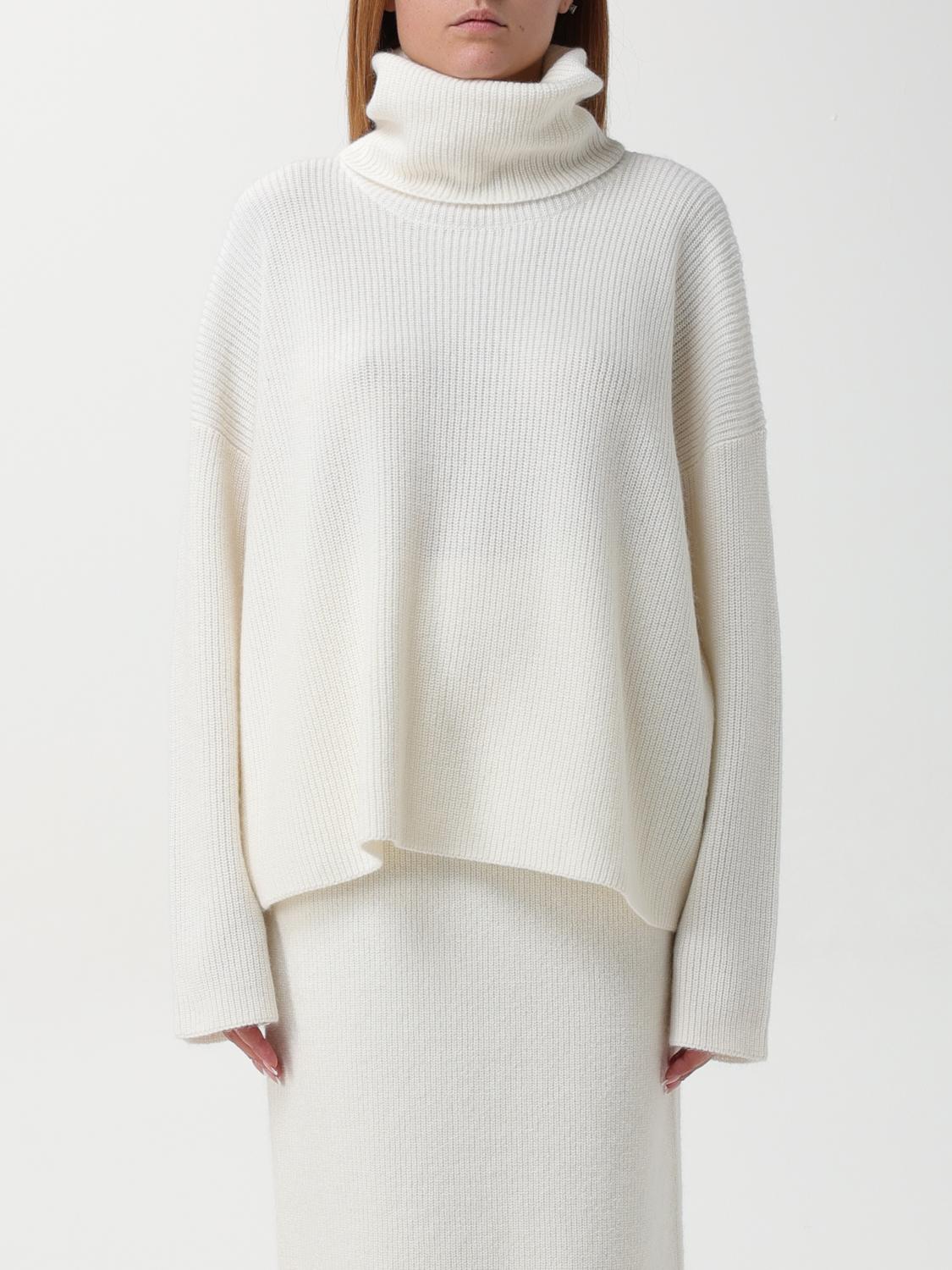 Shop Fabiana Filippi Sweater  Woman Color White In Weiss