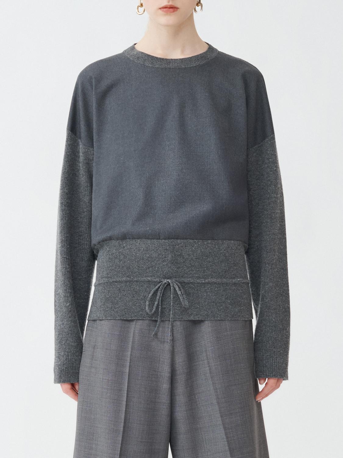FABIANA FILIPPI SWEATER FABIANA FILIPPI WOMAN COLOR GREY 419421020