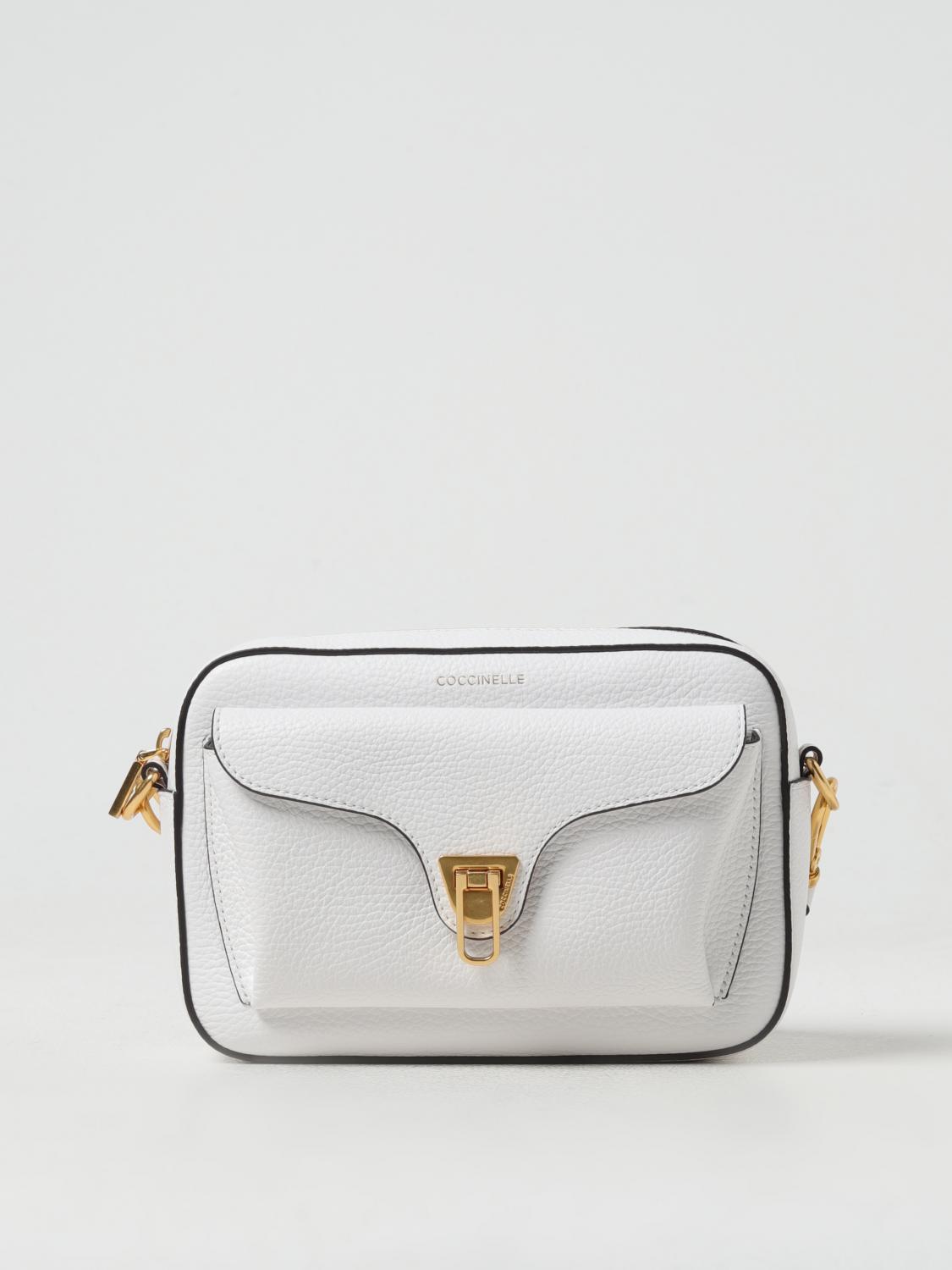 Shop Coccinelle Crossbody Bags  Woman Color White