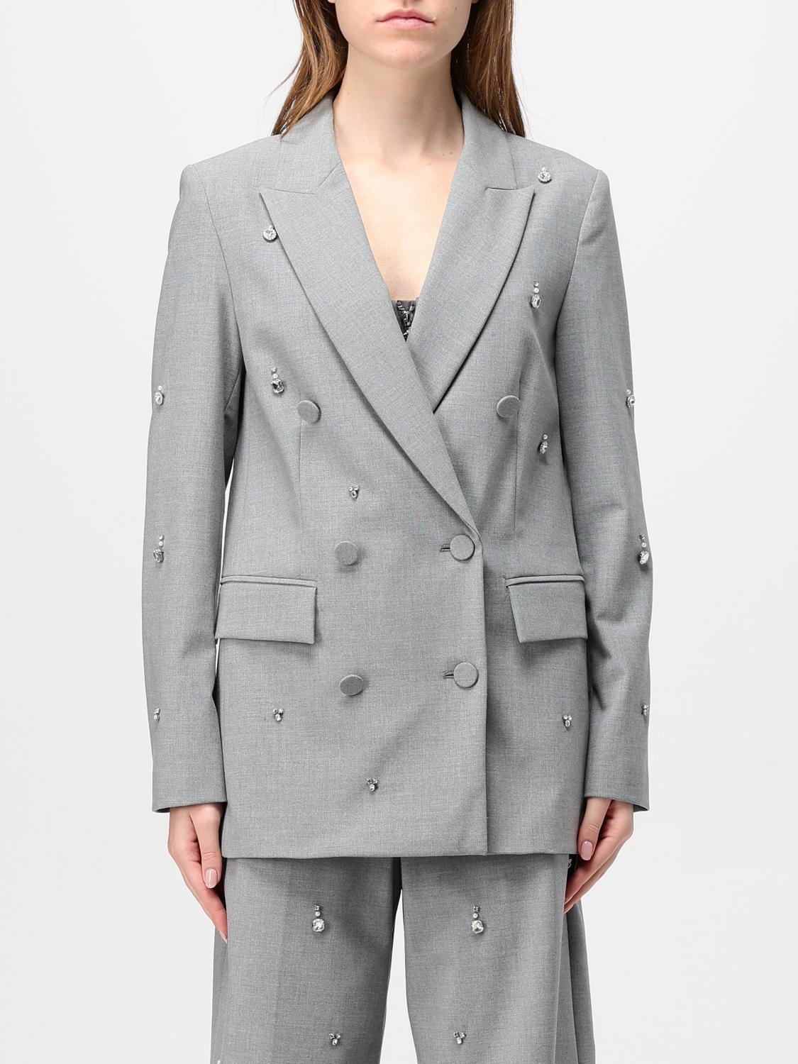 Actitude Twinset Blazer  Woman Color Grey In 灰色