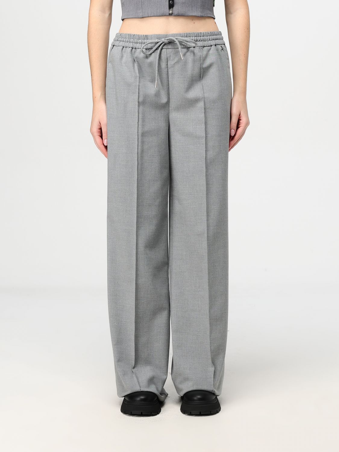 Actitude Twinset Pants  Woman Color Grey In 灰色