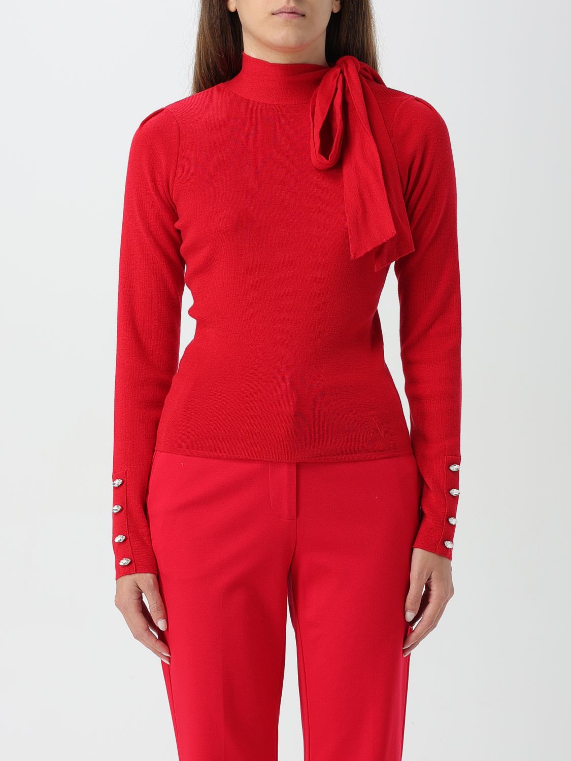 Actitude Twinset Sweater  Woman Color Red In 红色