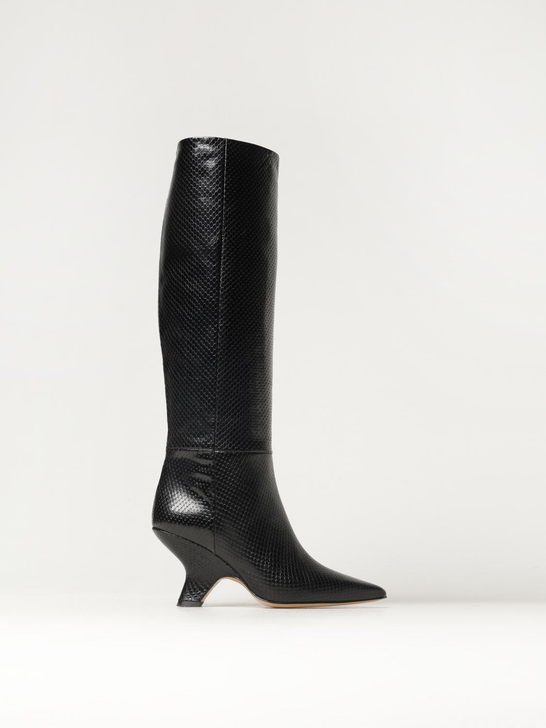 Anna F Boots . Woman Color Black In Schwarz