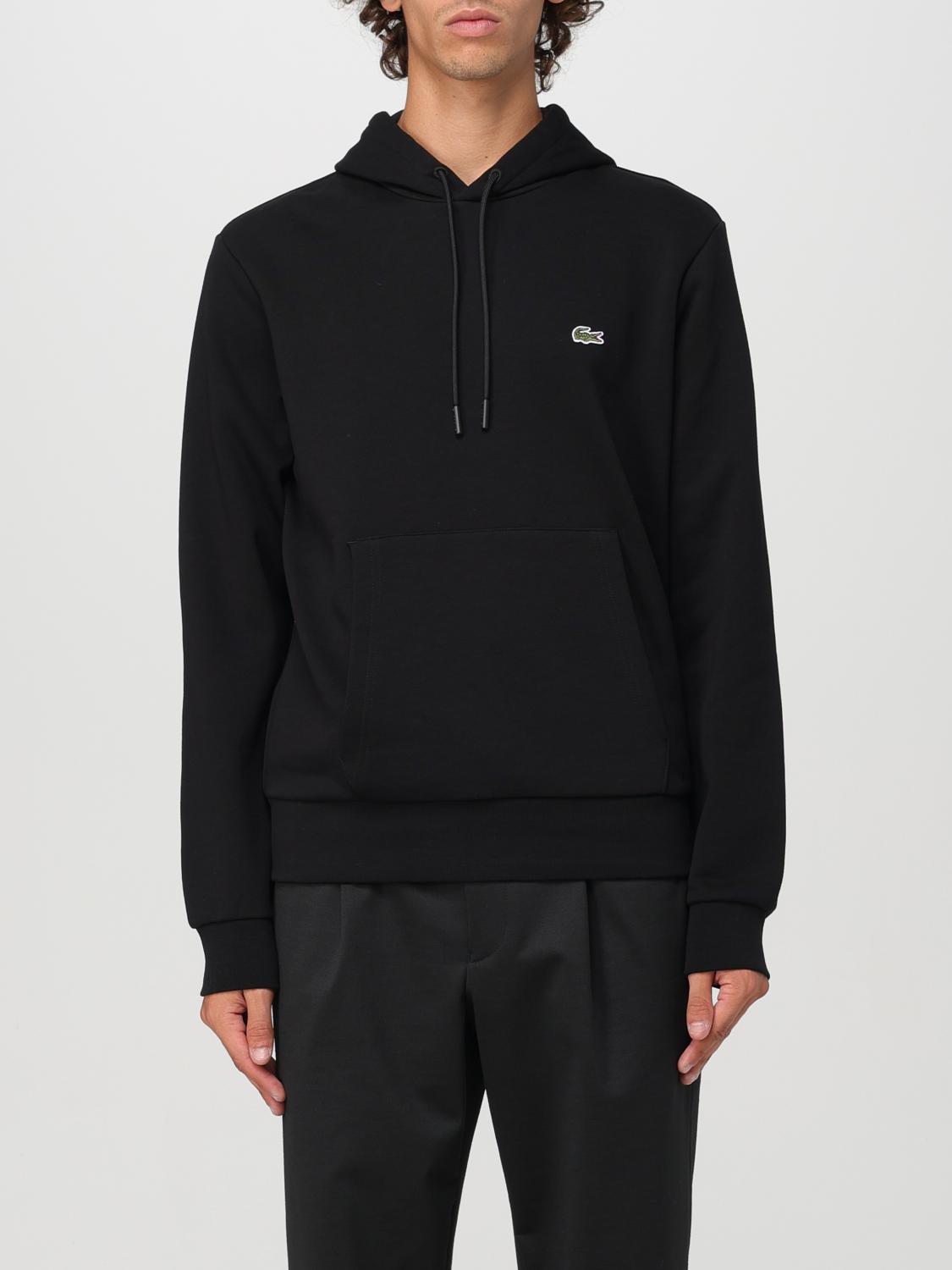 Shop Lacoste Sweatshirt  Men Color Black In Schwarz