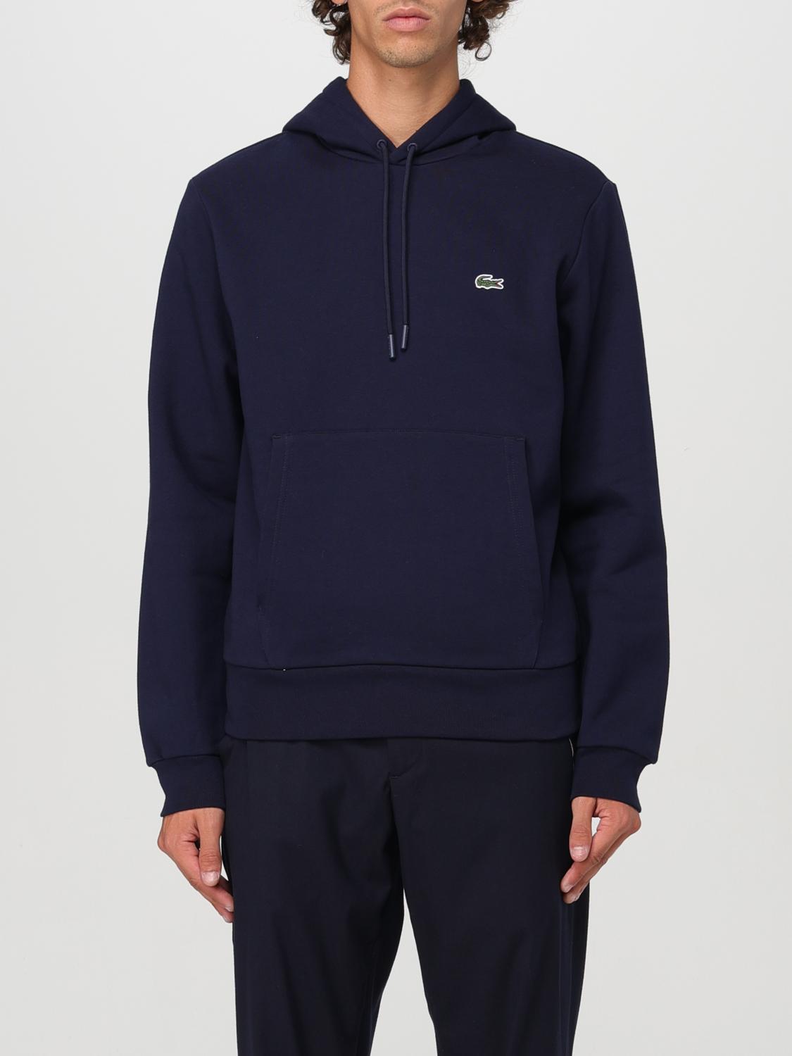 Shop Lacoste Sweatshirt  Men Color Navy