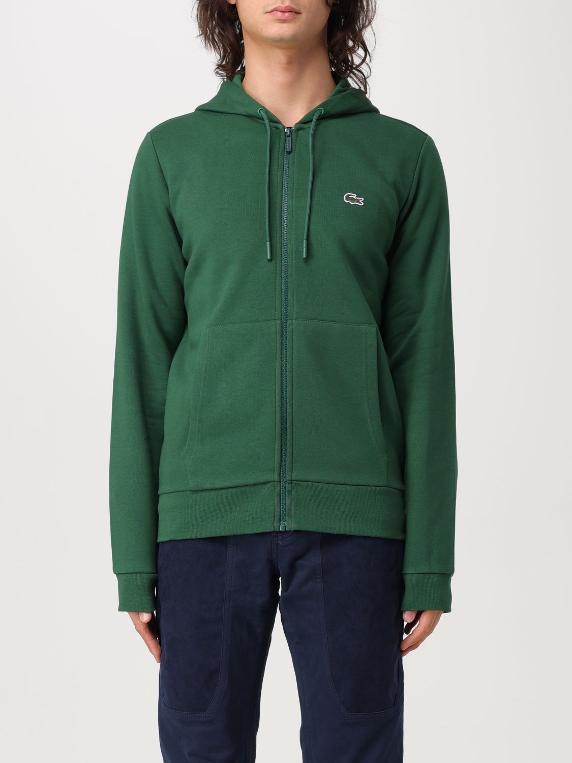 Lacoste Sweatshirt  Men Color Green In Grün