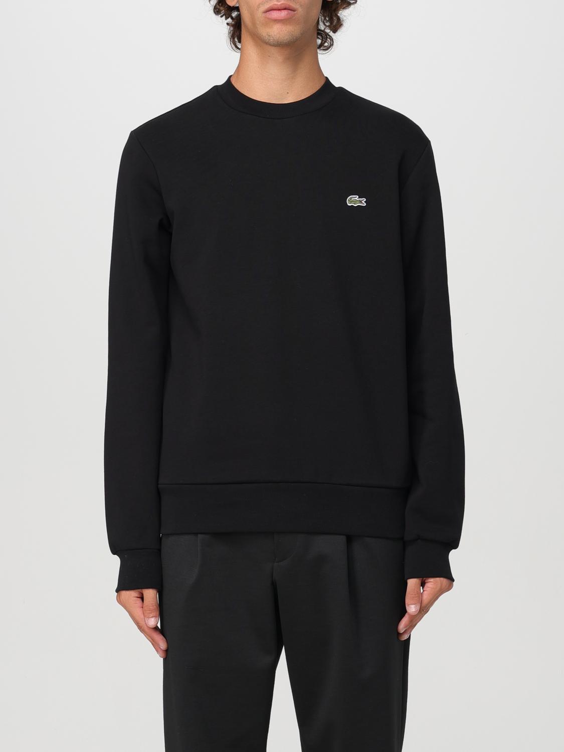 Shop Lacoste Sweatshirt  Men Color Black In Schwarz