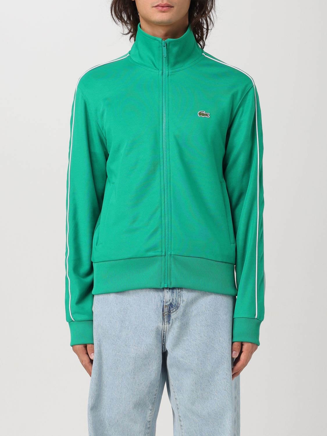 Lacoste Sweatshirt  Men Color Green In Grün