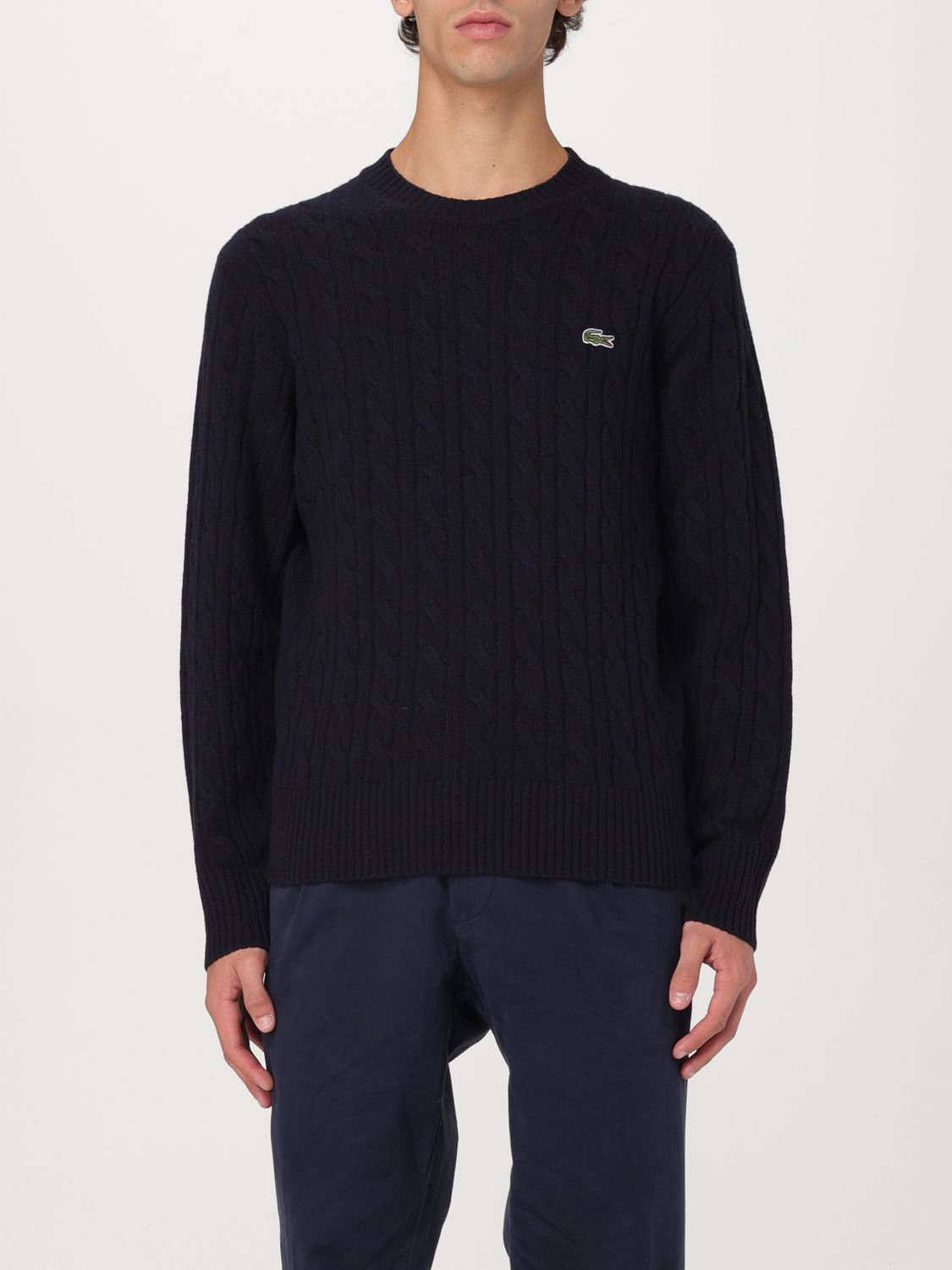 LACOSTE SWEATER LACOSTE MEN COLOR NAVY 419743045