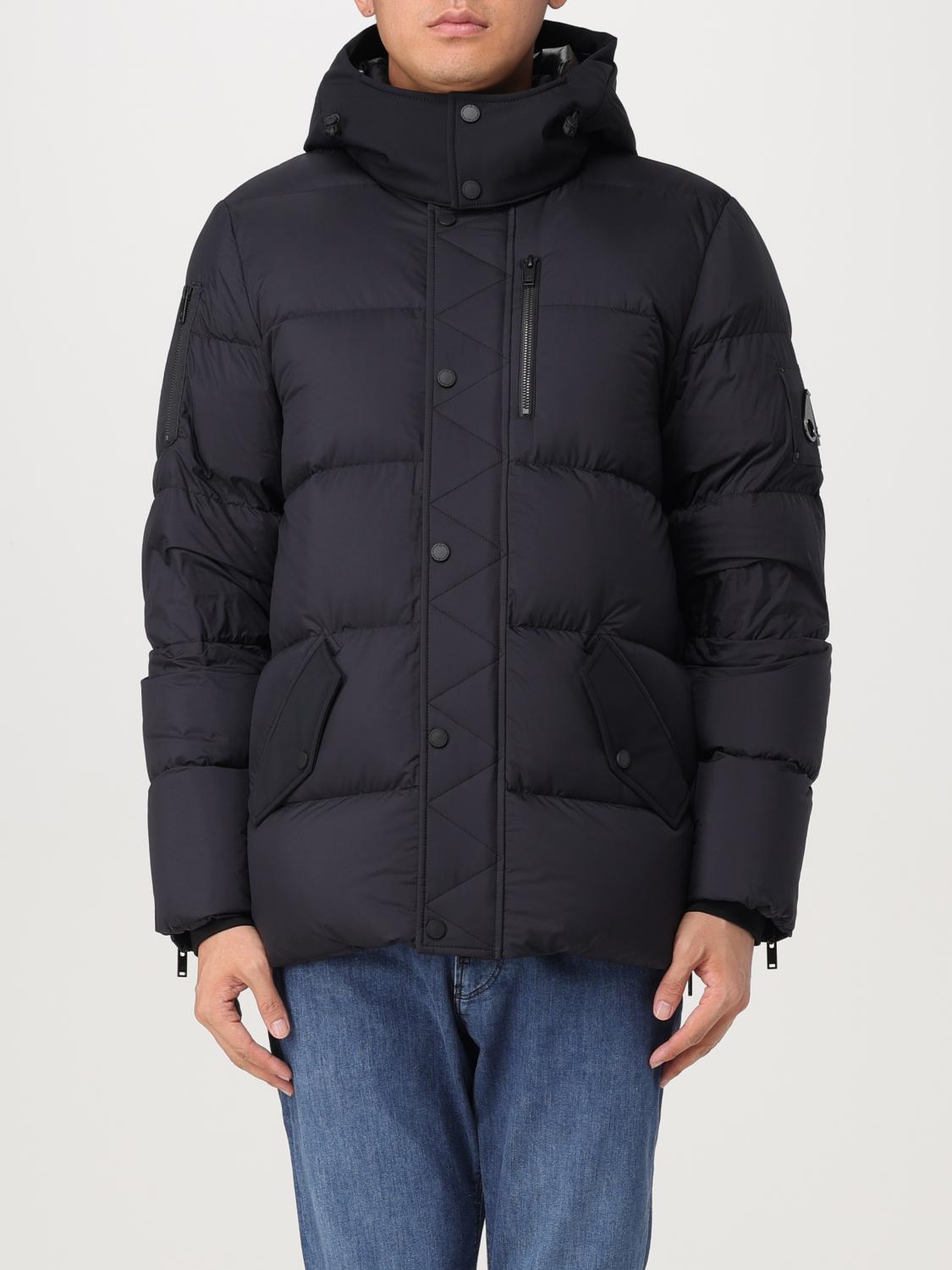 Moose Knuckles 3q Down Jacket In Schwarz