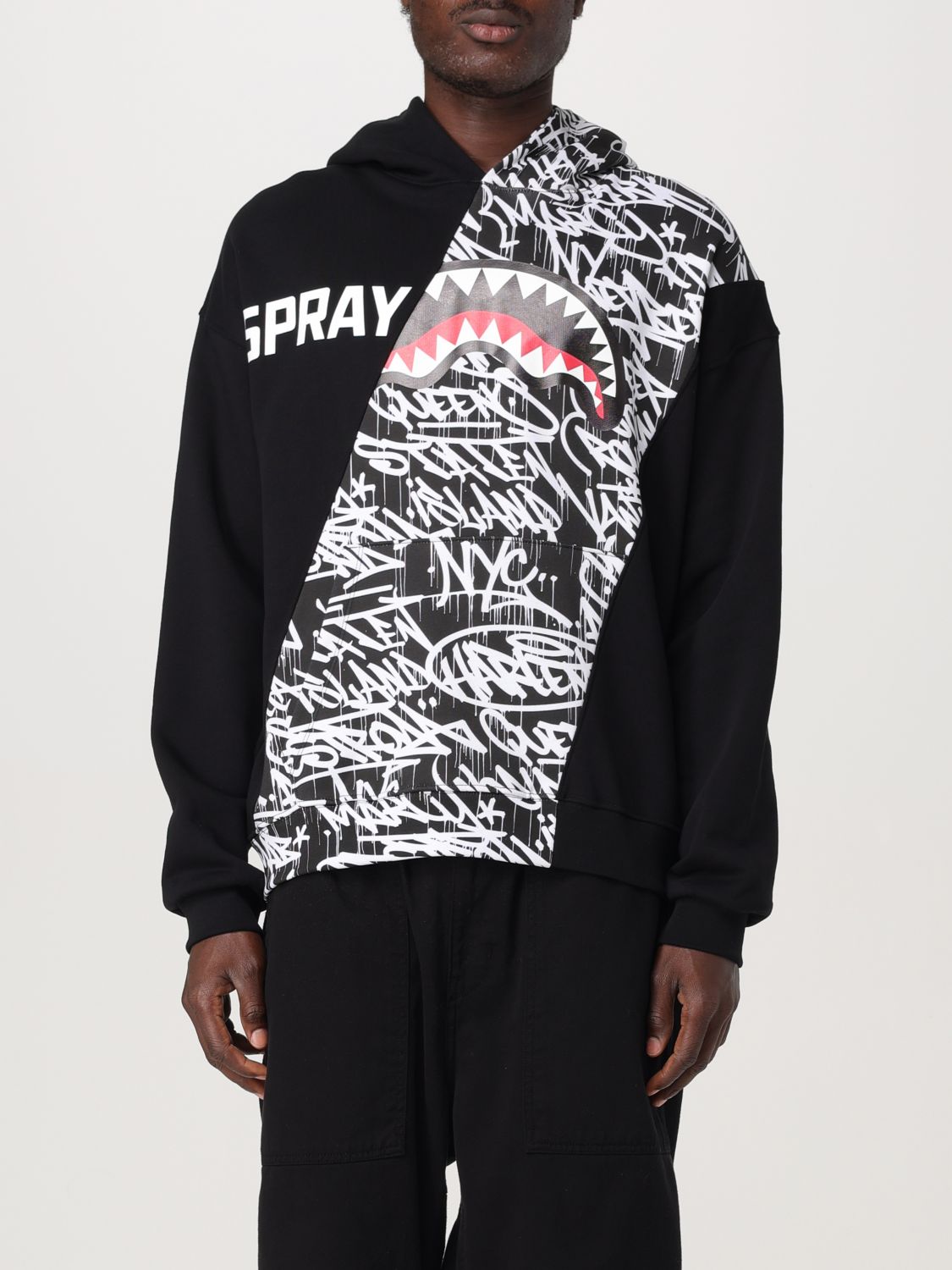 SPRAYGROUND SWEATSHIRT SPRAYGROUND MEN COLOR BLACK 419865002