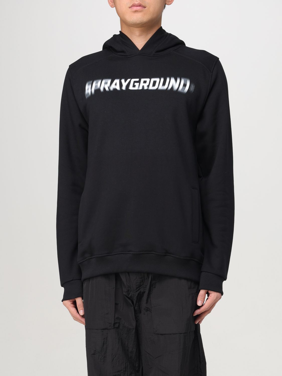 Shop Sprayground Sweatshirt  Men Color Black In Schwarz