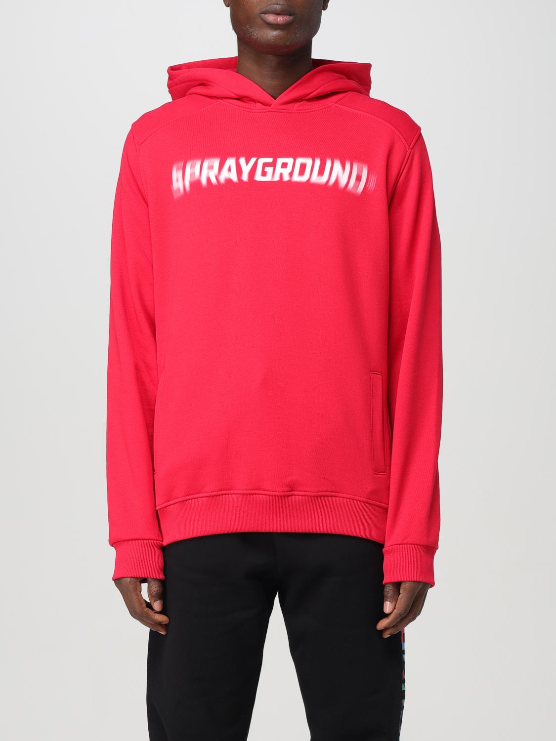 Shop Sprayground Sweatshirt  Men Color Red In Rot