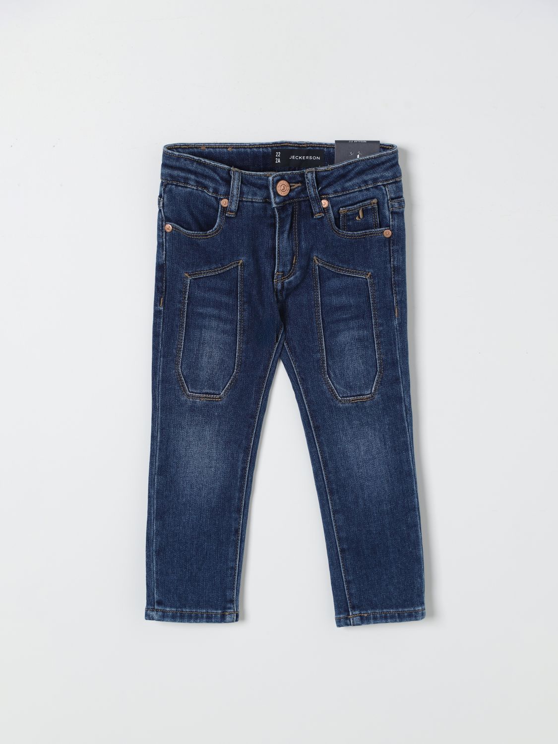 Jeckerson Jeans  Kids Color Stone Washed In 石色