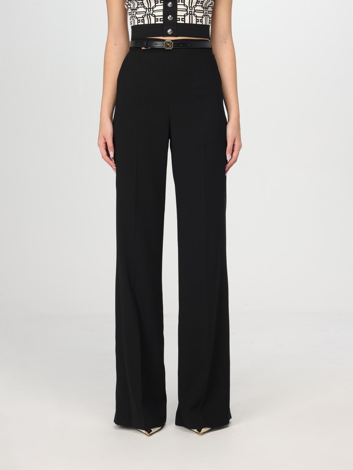 Elisabetta Franchi Pants In Schwarz