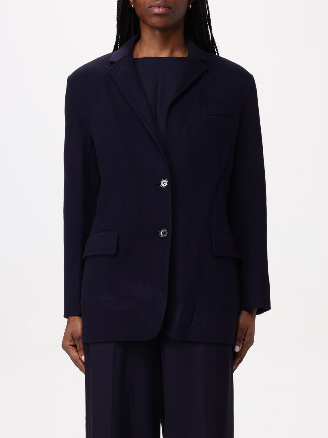 Theory 2 Button Tailor Blazer Navy In Navy