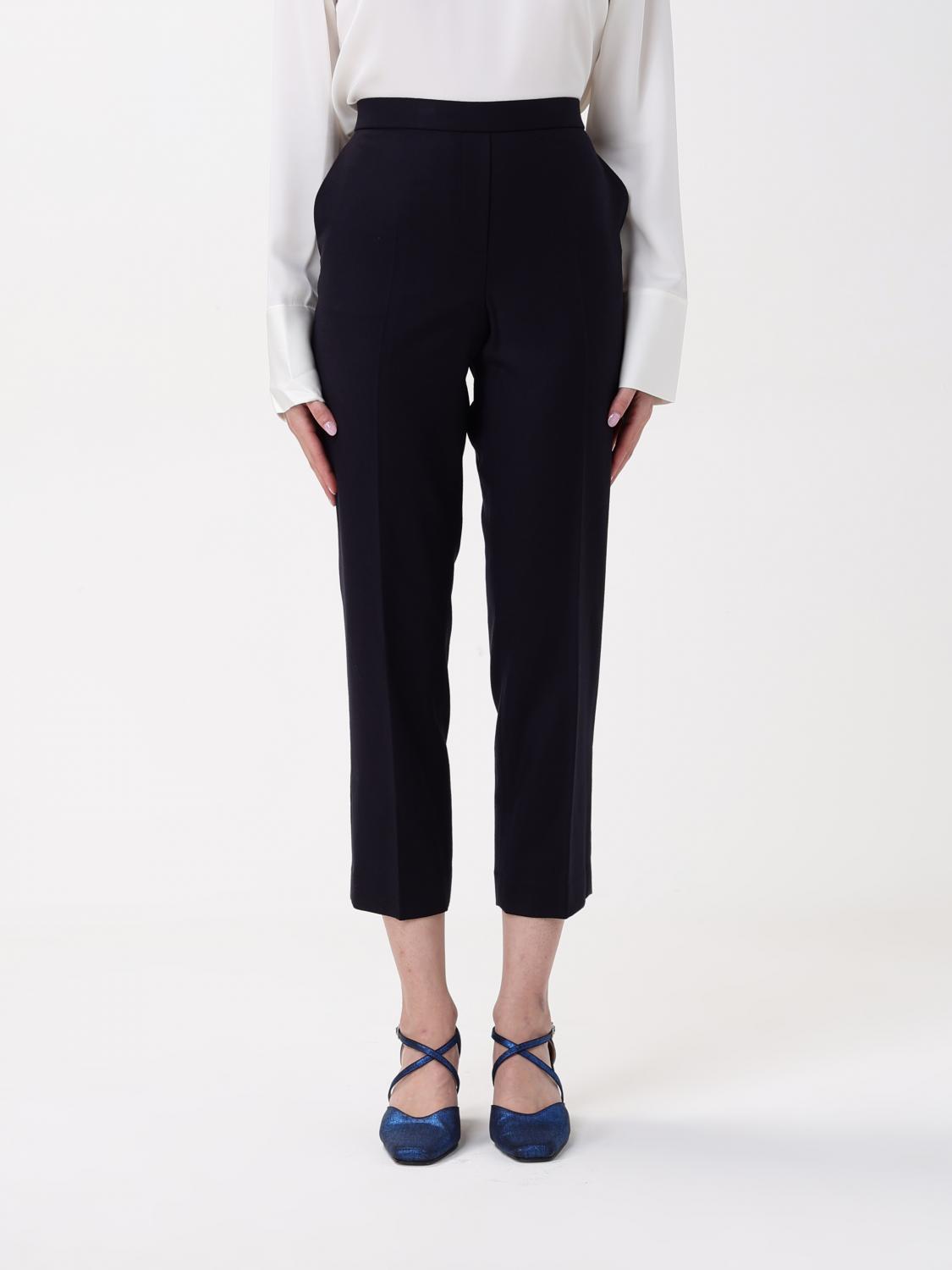 THEORY PANTS THEORY WOMAN COLOR BLUE 420151009