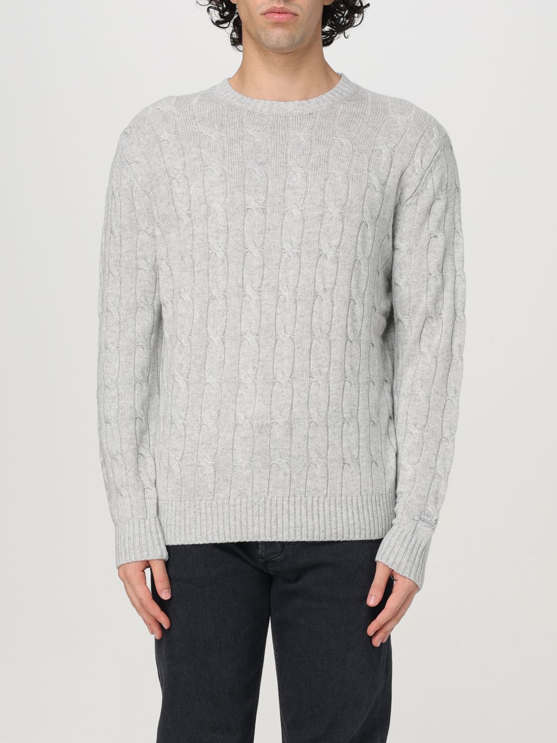 MC2 SAINT BARTH SWEATER MC2 SAINT BARTH MEN COLOR GREY 420204020