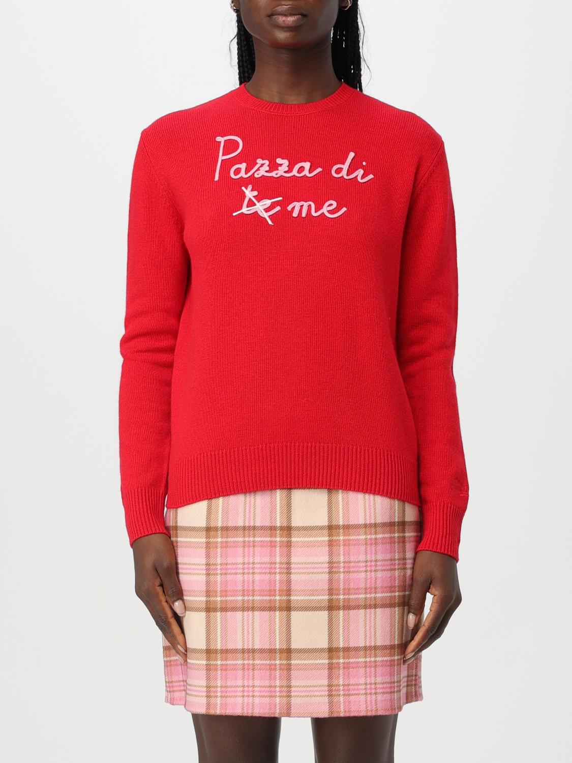 Mc2 Saint Barth Sweater Woman Color Red In Rot