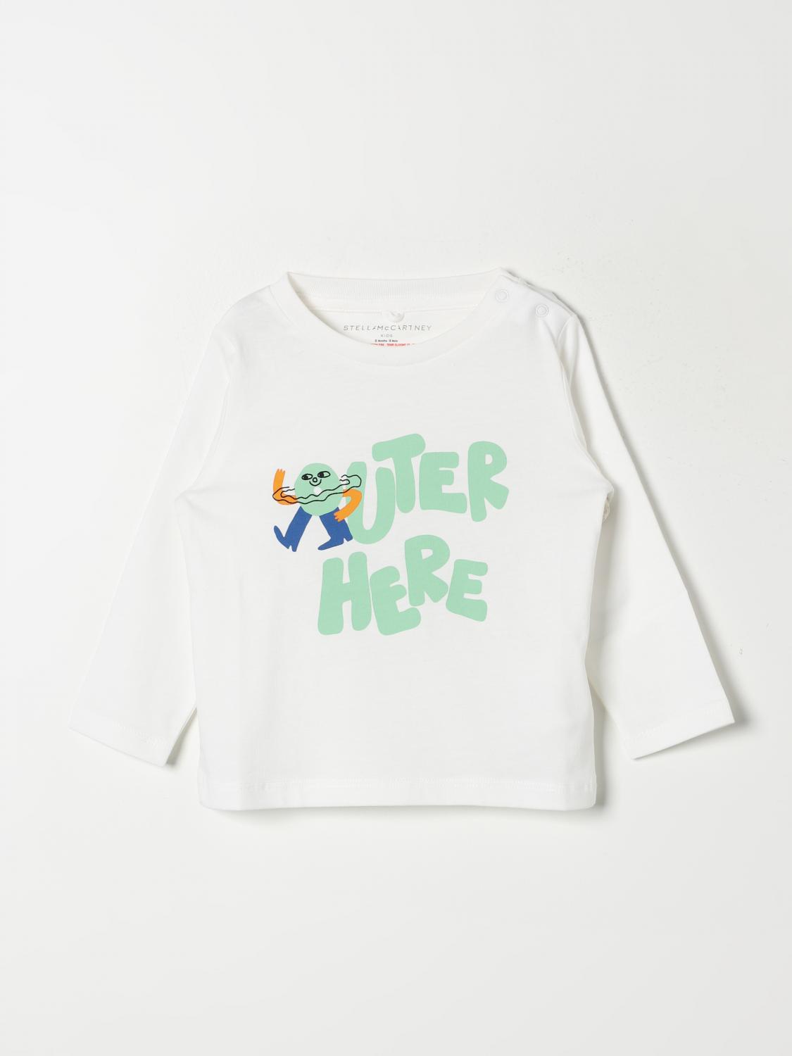 Shop Stella Mccartney T-shirt  Kids Kids Color Ivory