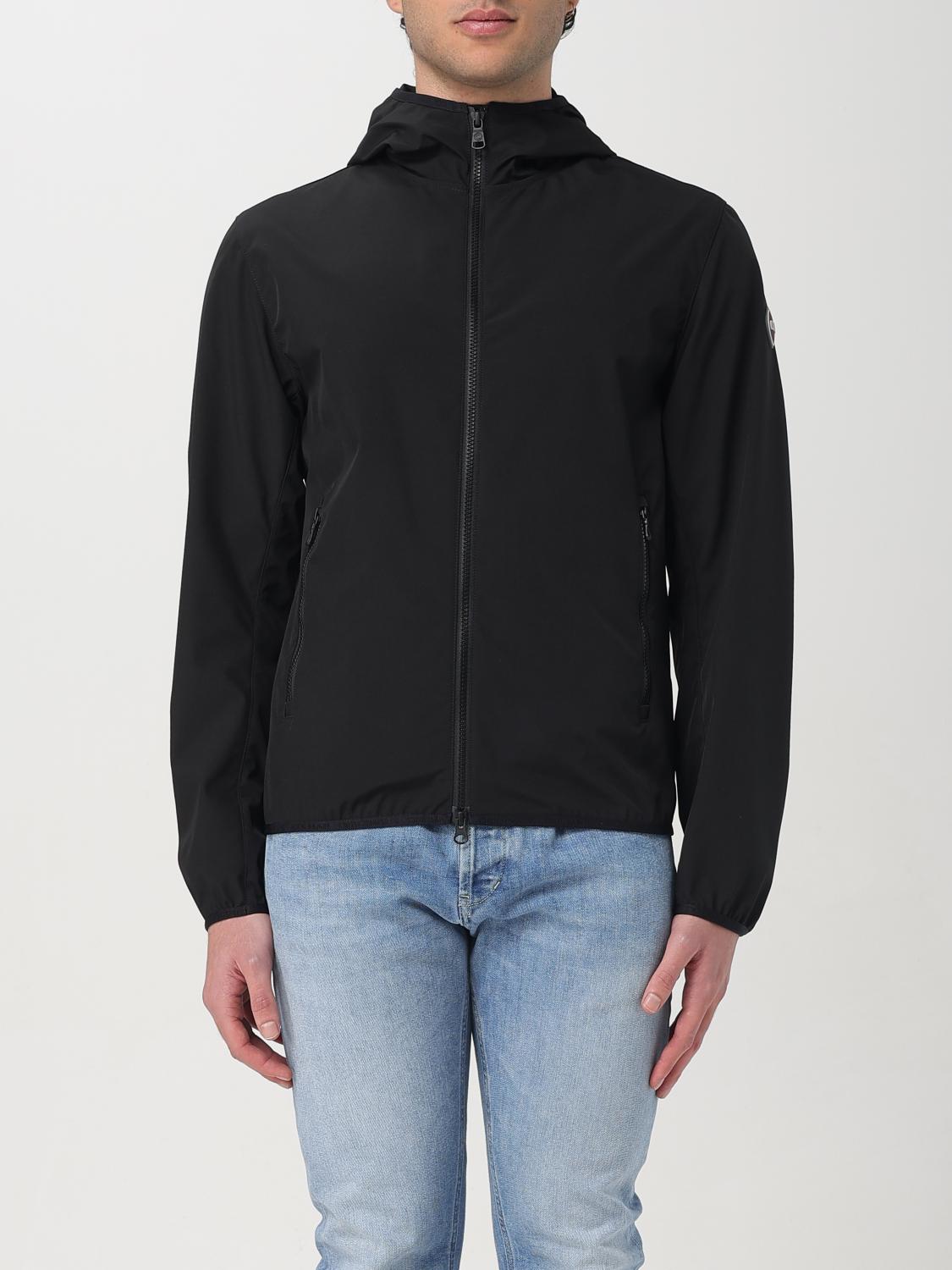 Colmar Black Softshell Biker Jacket In Black