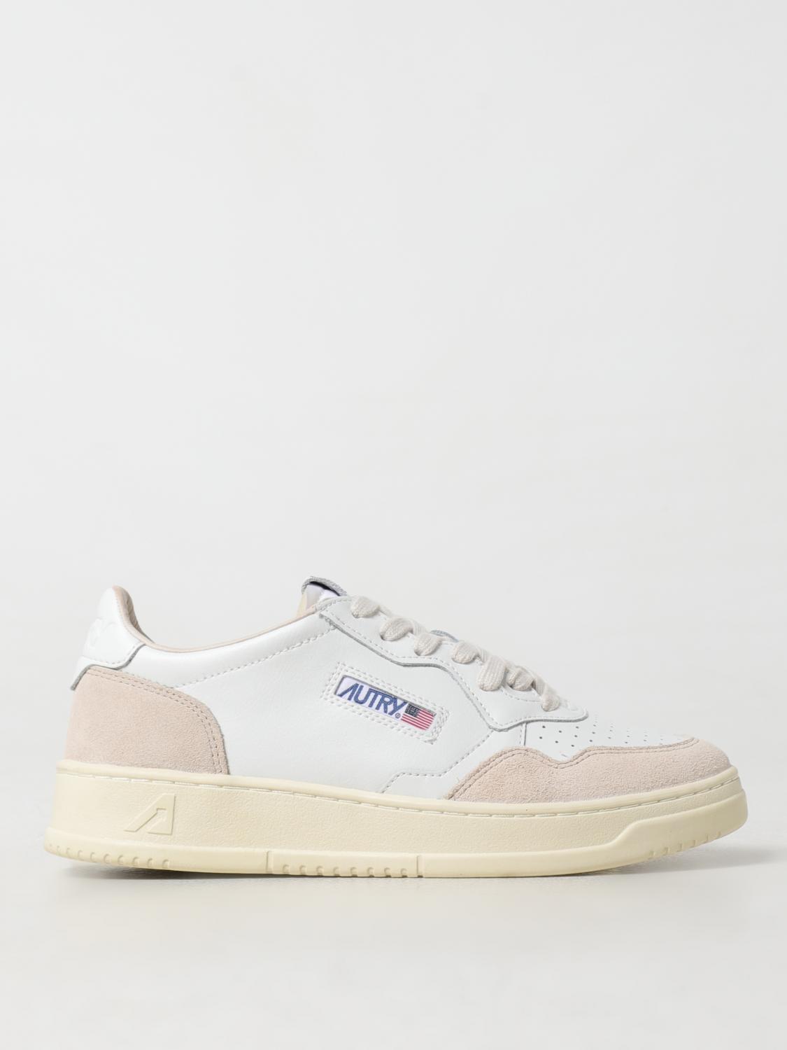 Autry Medalist Low Sneakers In Weiss